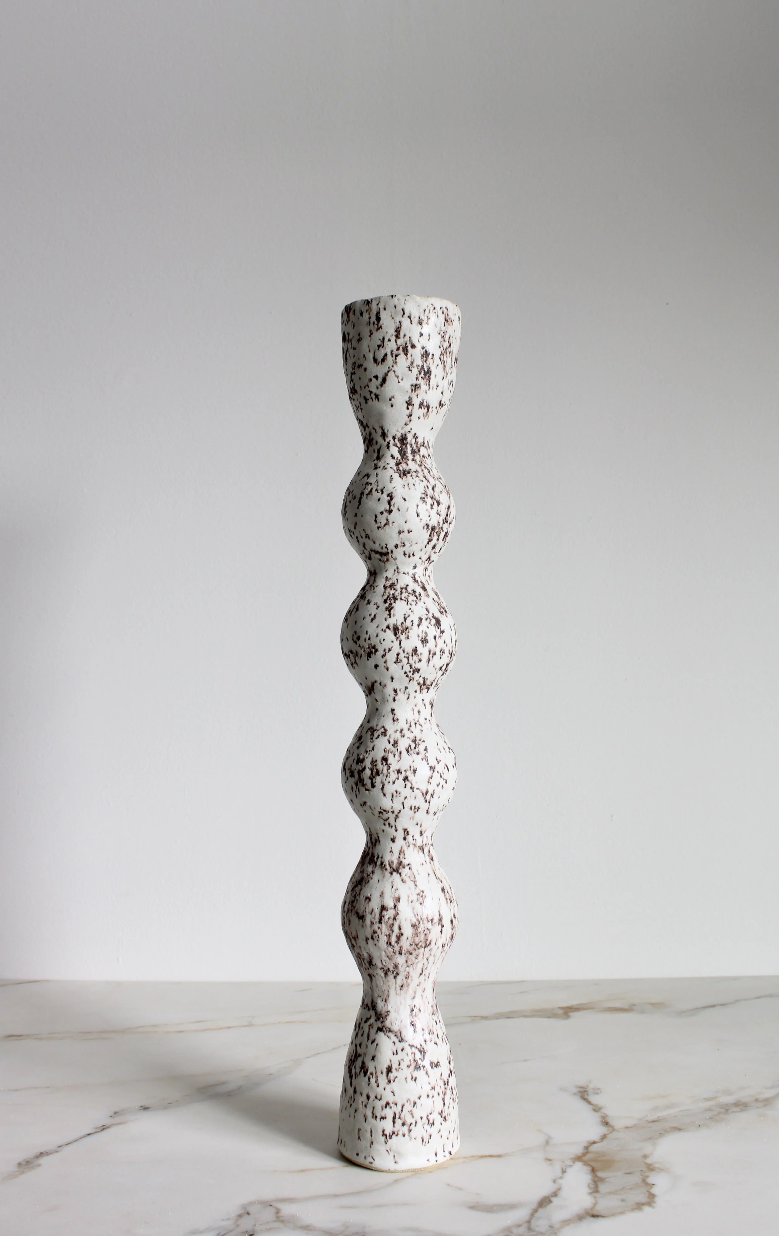 Speckled White Tall Curve 3