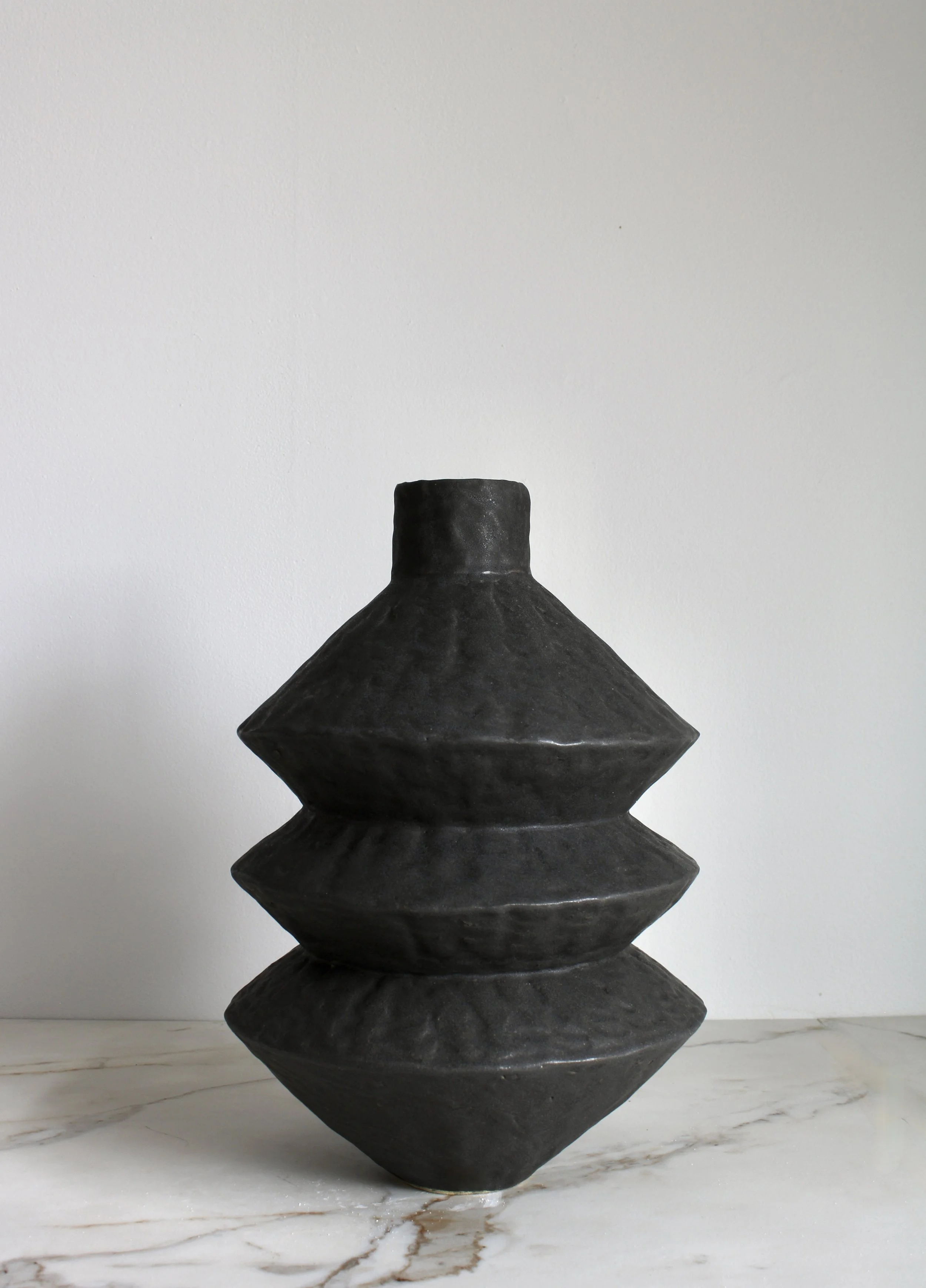 Soft Black Triple Zig Zag