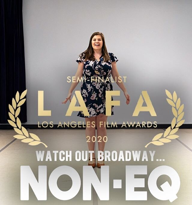 Non-Eq is now a semi-finalist for the LA Film Awards! Thank you @lafilmawards and congrats to the cast and crew! What an honor!
📸 @smithpicsnyc 
#shortfilm #noneq #nonequity #filmfestival #comedy #theater #theatre #broadway #musicals #musical #indie