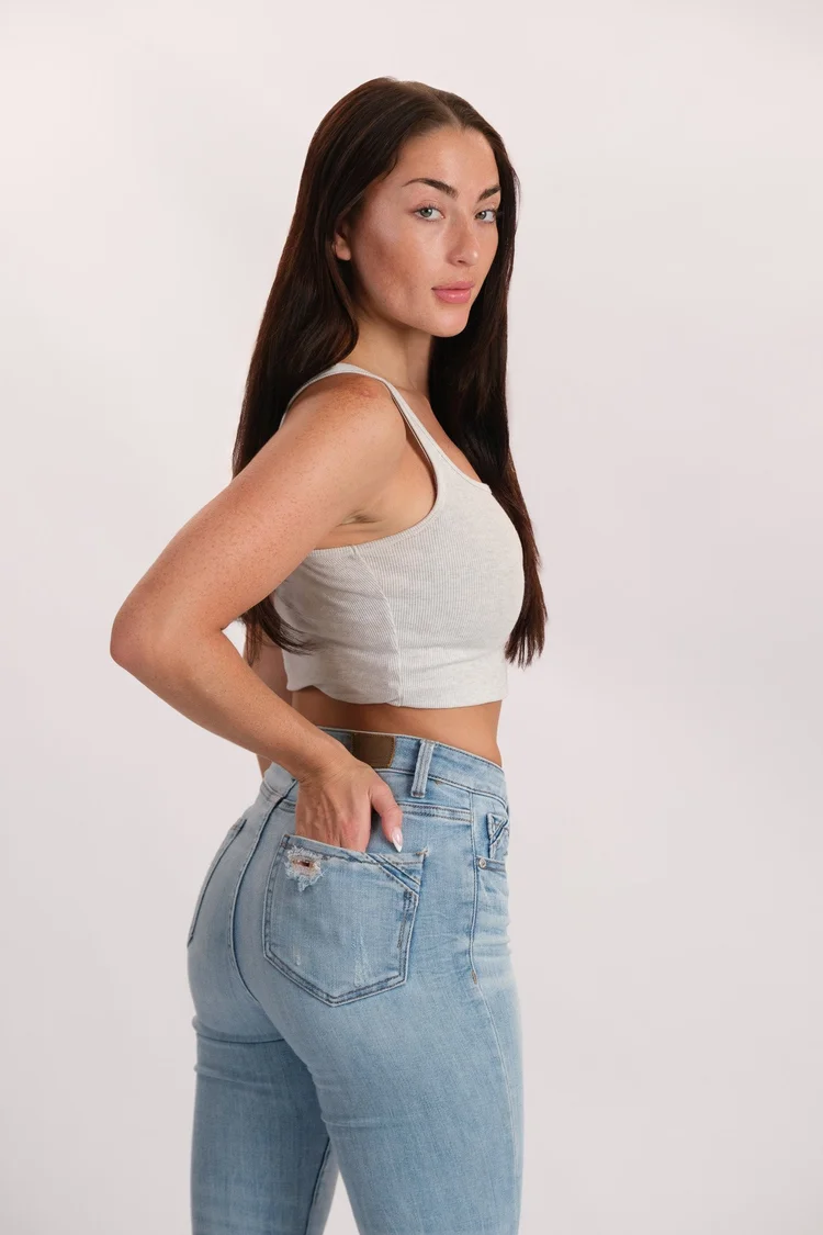 Women's model digital standing pose