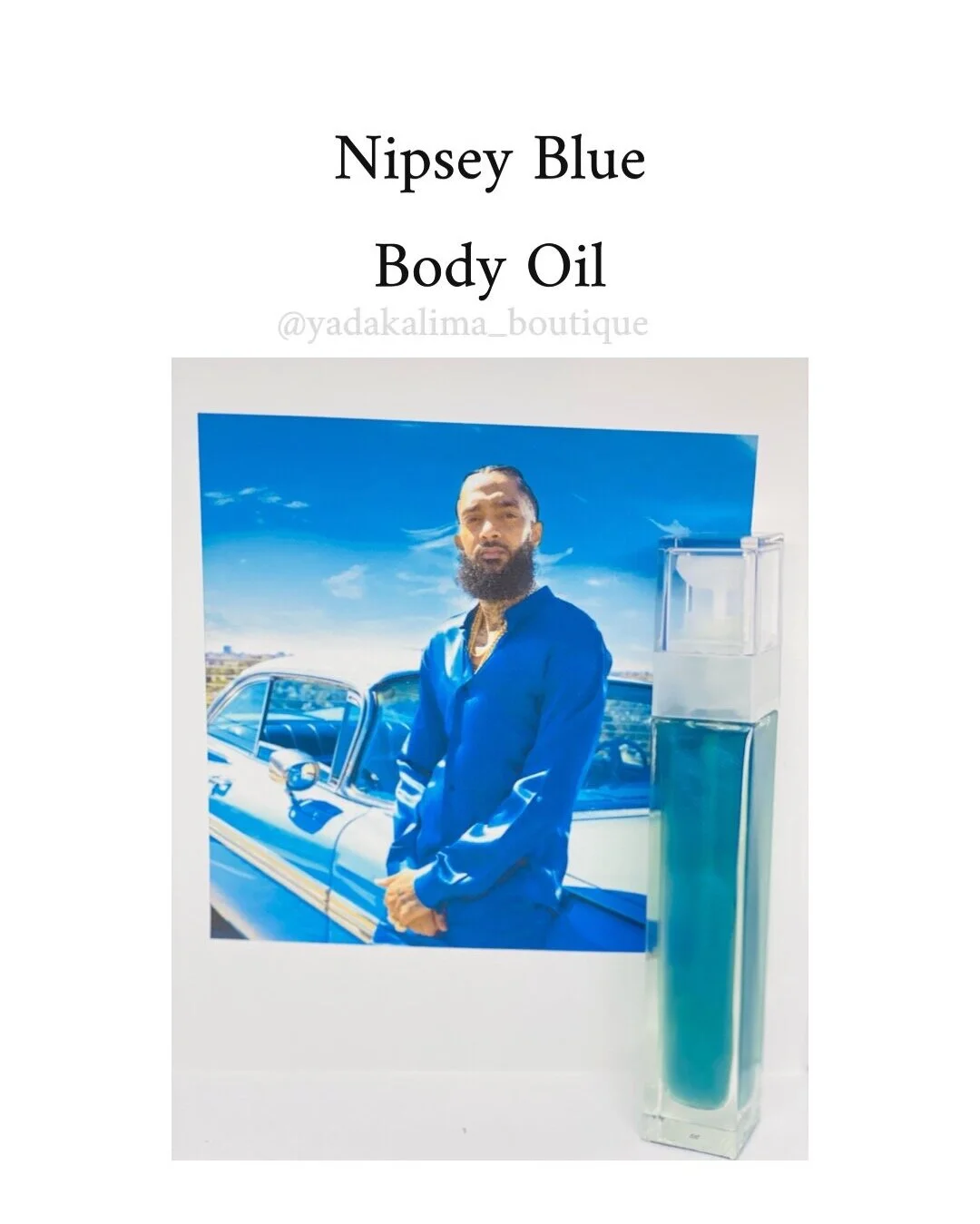Nipsey Blue Body Oil