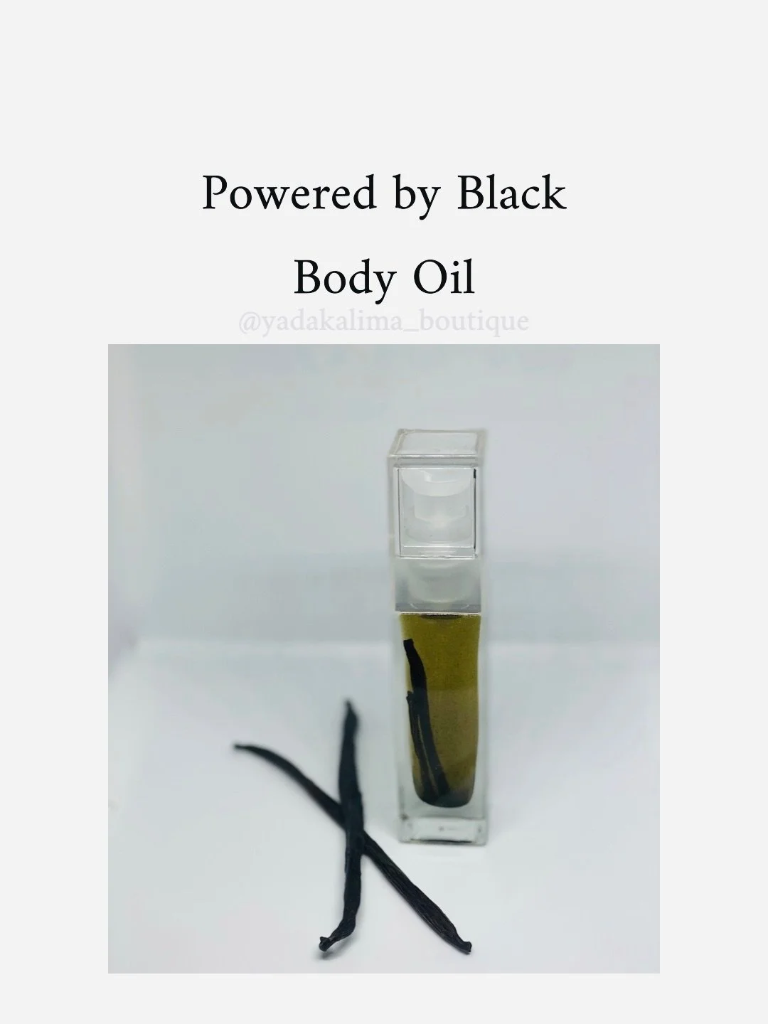 Powered By Black Body Oil