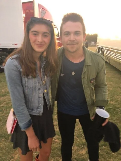 Sofia w Hunter Hayes SB Country Music Fest.JPEG