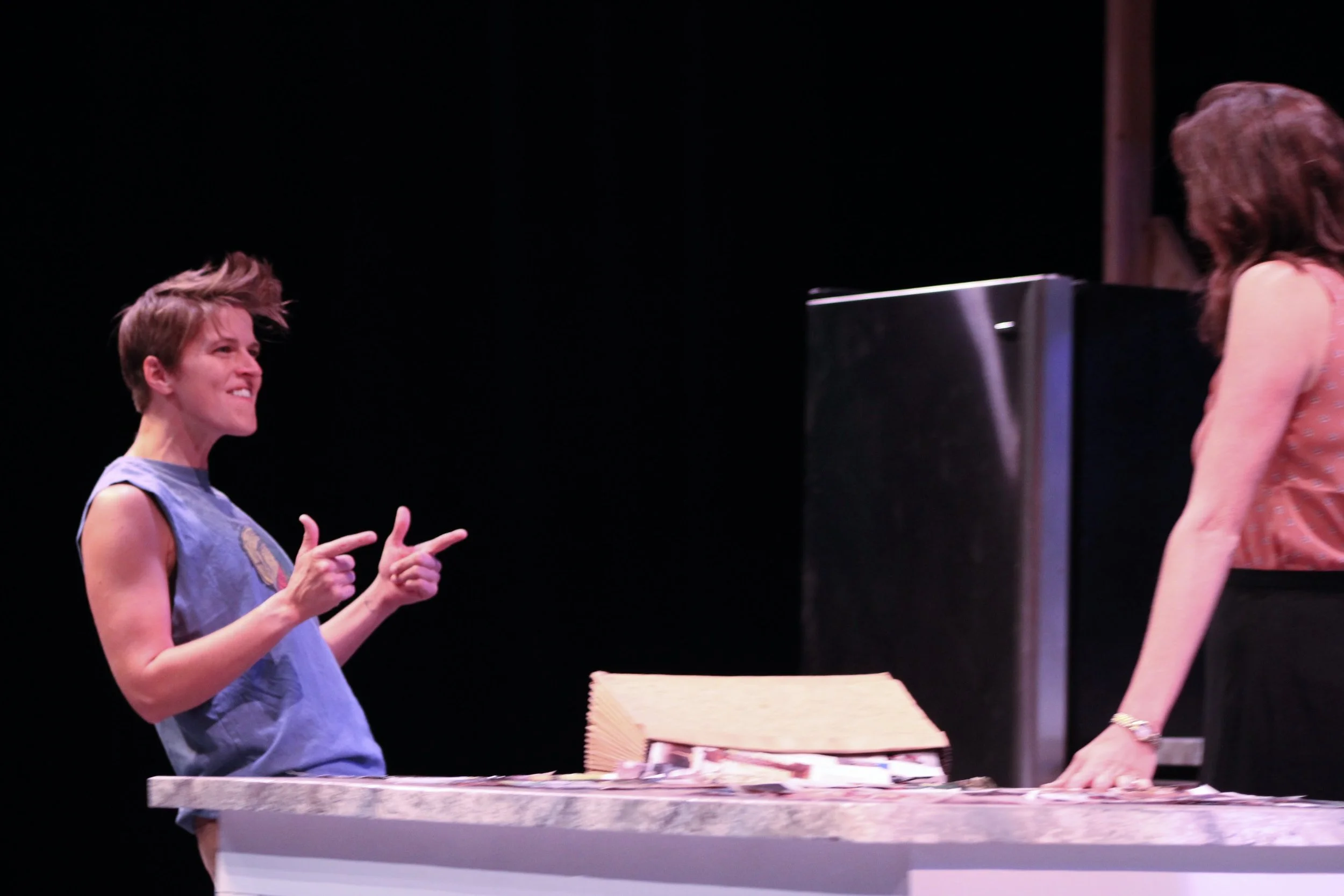  Diane in  Hurricane Diane  at Thunder River Theatre Company. Photo credit: Graham Northrup 