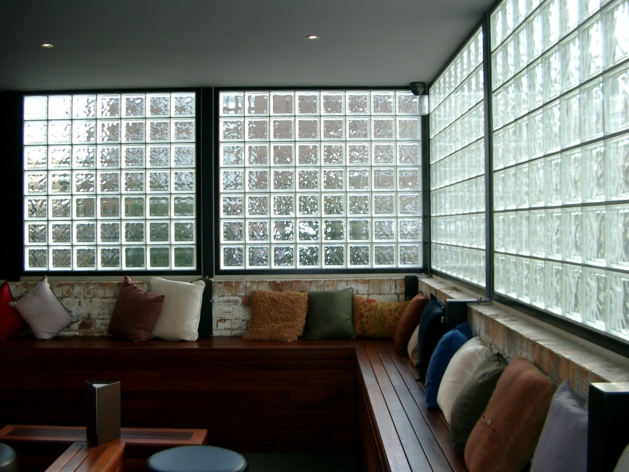Installing glass bricks glass blocks, glass blocks Melbourne glass