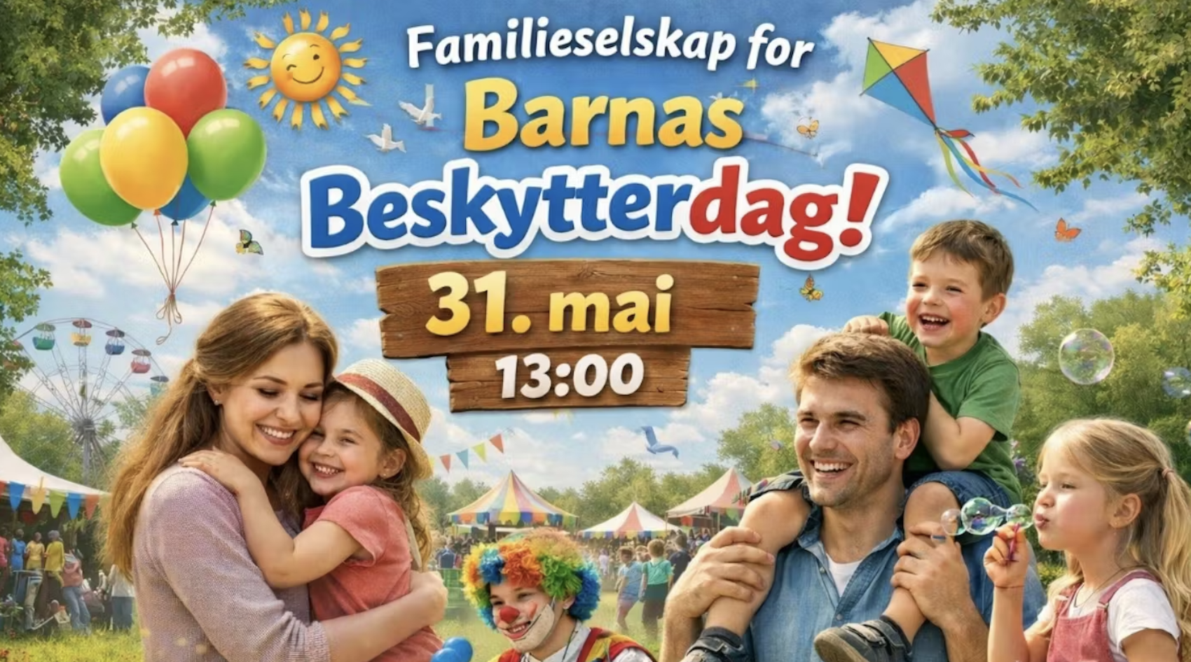 Familieselskap for barnas beskytterdag