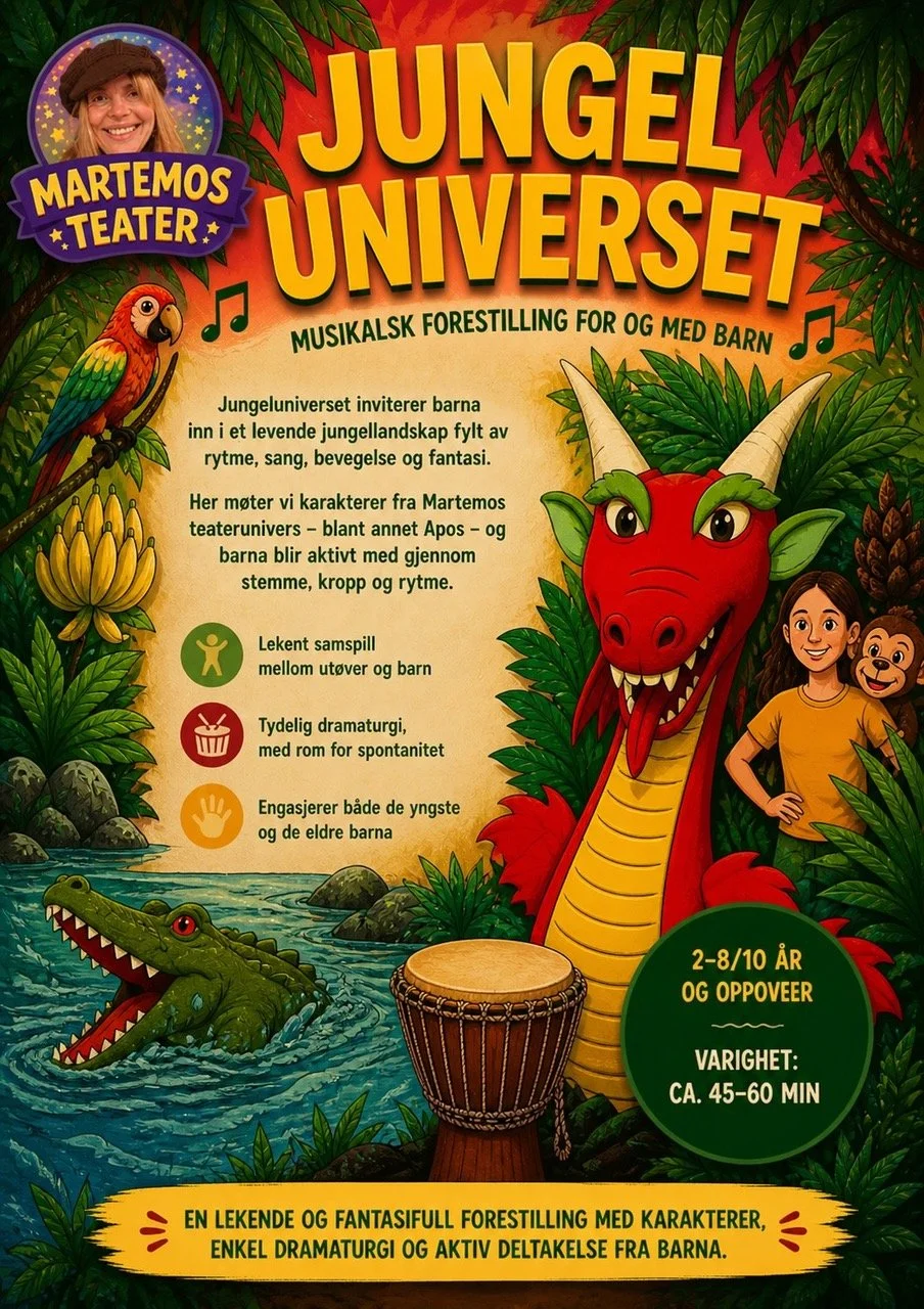 Jungeluniverset - Musikalsk forestilling for og med barn