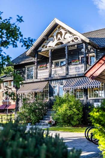 Tur til Straand Hotel i Vårdal