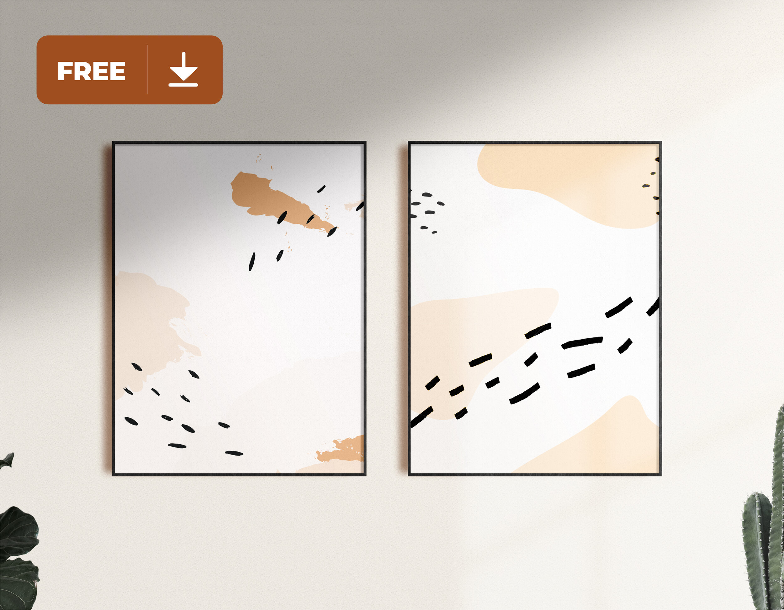 Download Frame Mockup Freebie Minimalist Elegant Design Goods Harmonais Visual