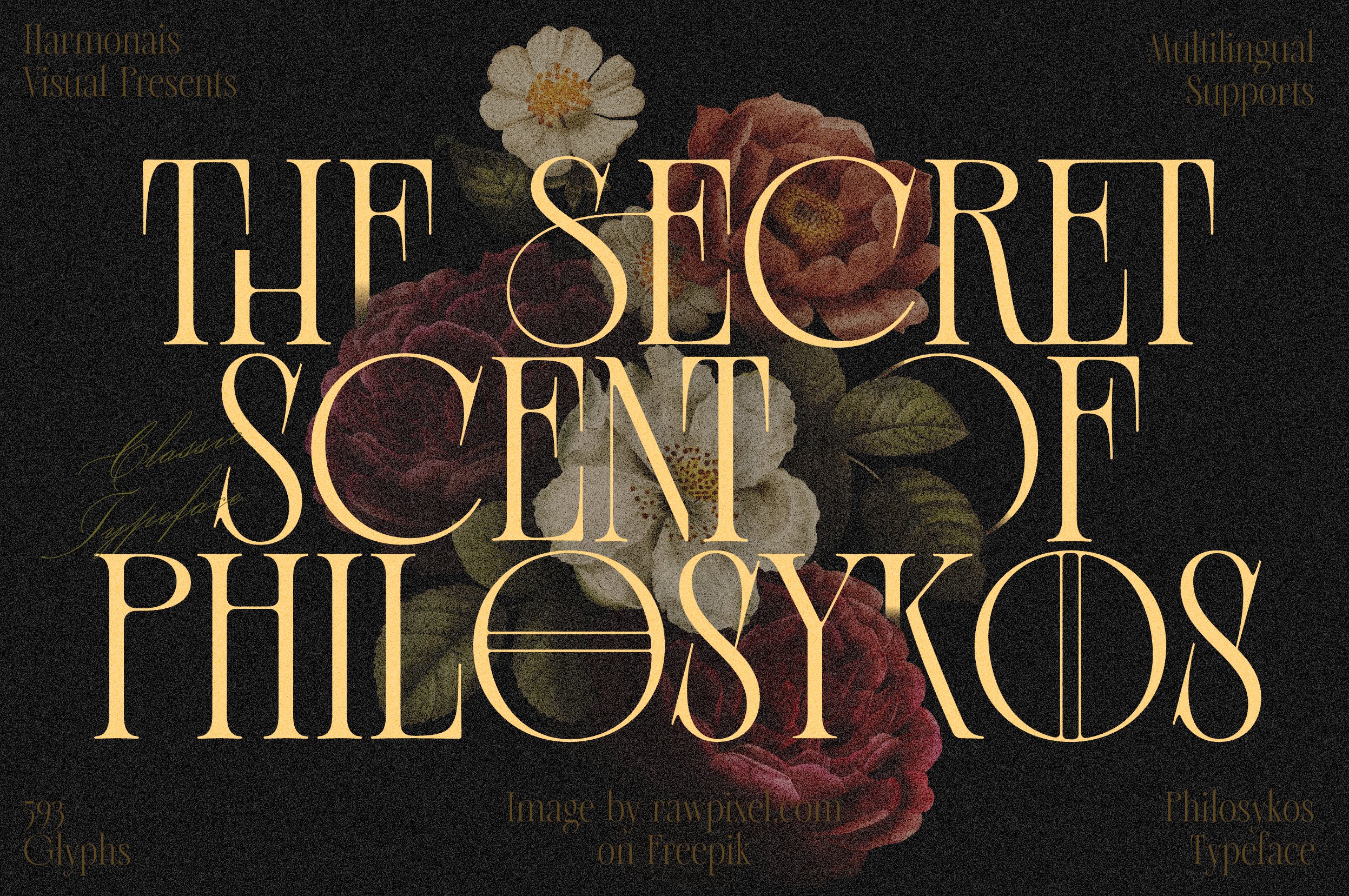 Philosykos - Fancy Classic Serif