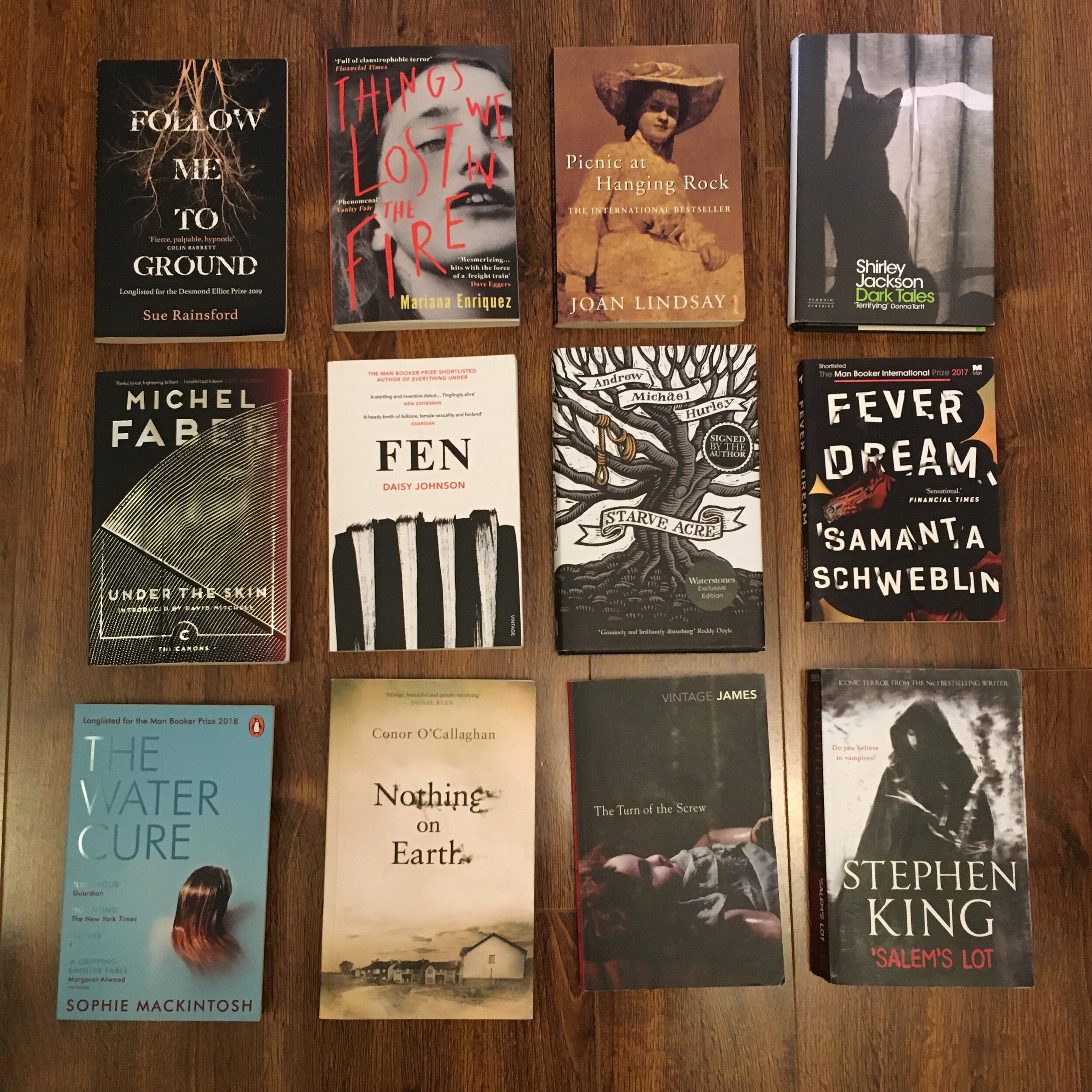 Twelve Books Which Freak Me Out