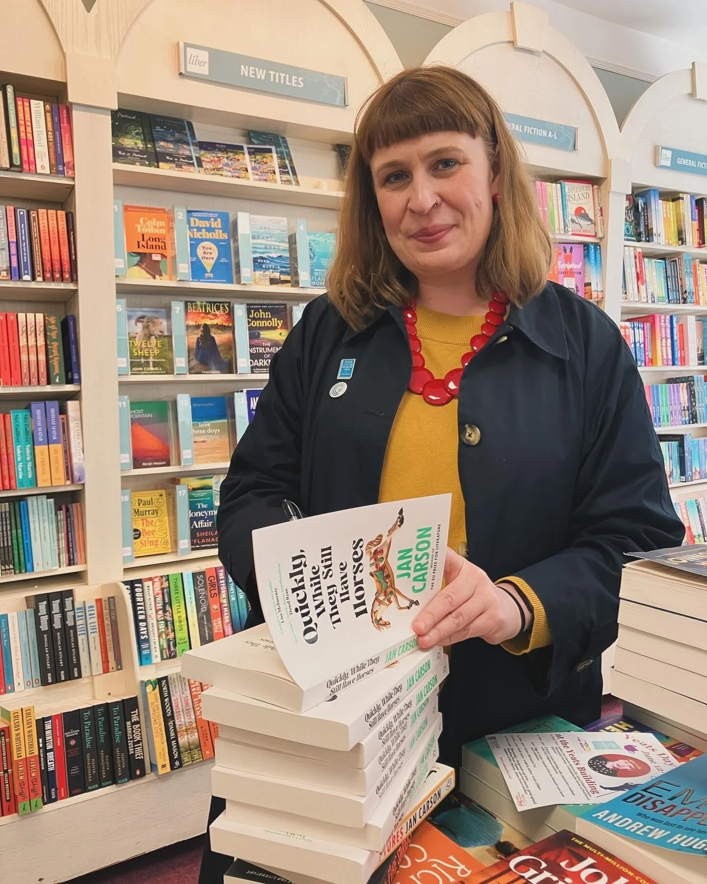 Quickly, While They Still Have Horses in Waterstones, Coleraine