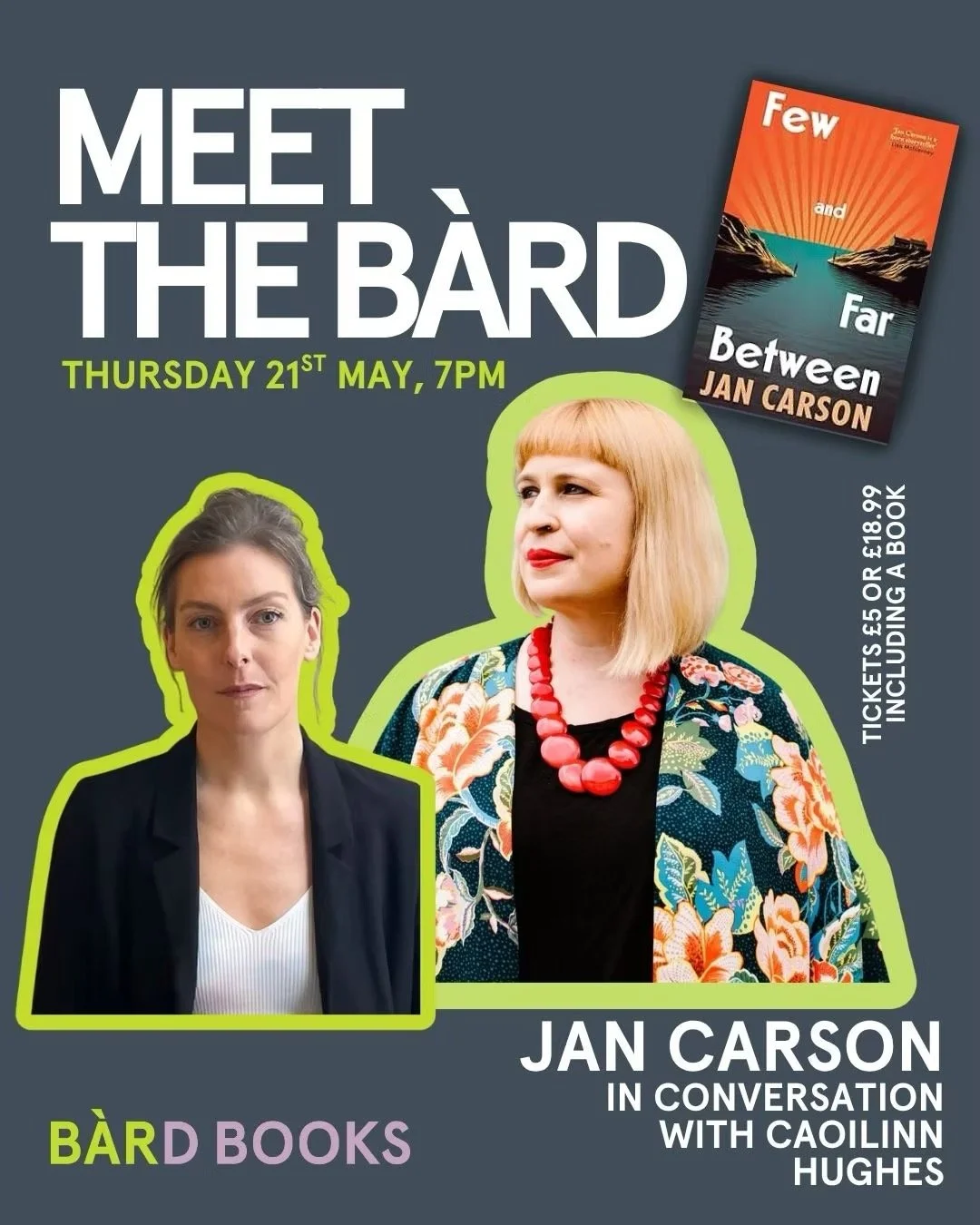 Few and Far Between at Bard Books London