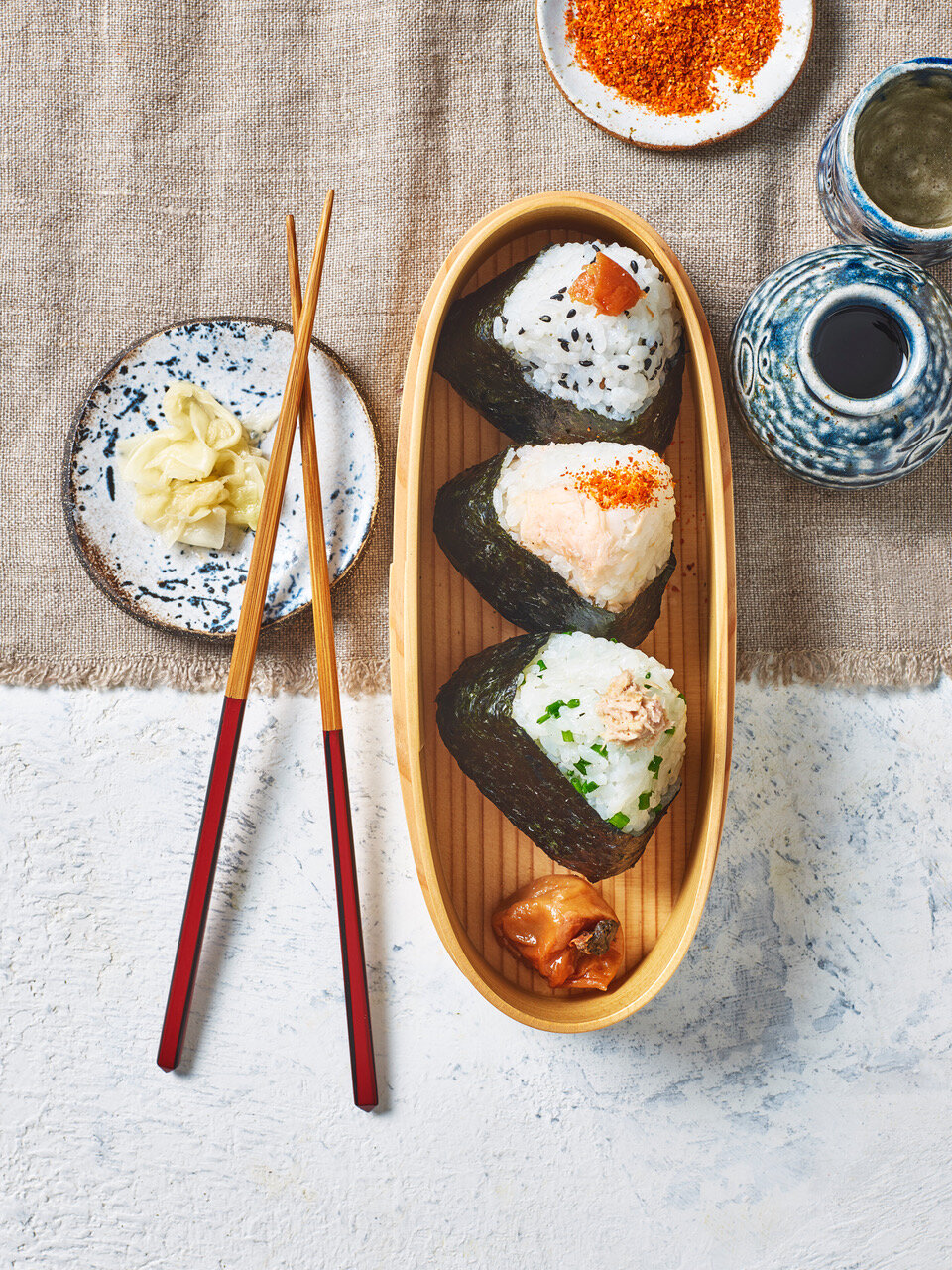 Spicy Salmon Onigiri (Rice Ball) Recipe at Framroze Deli