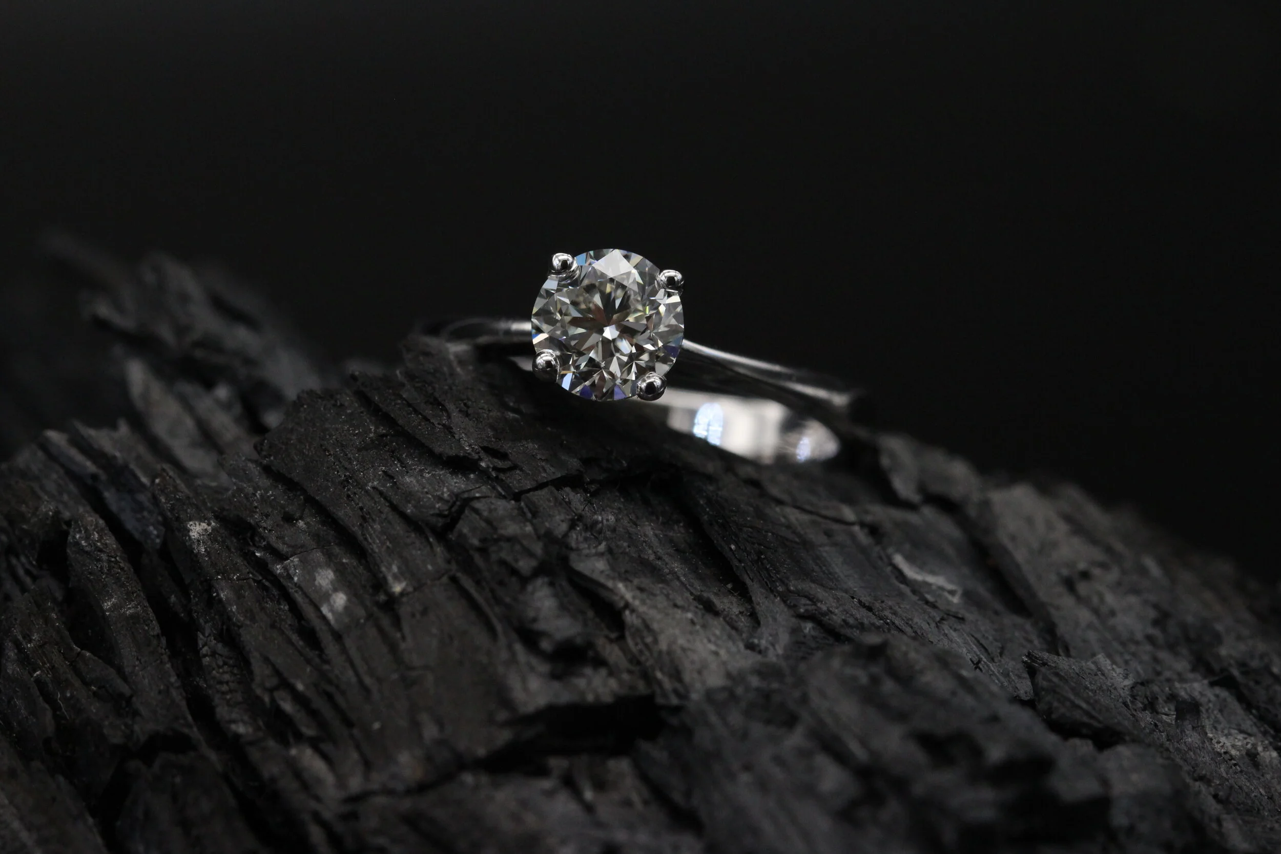 Solitaire Diamond Engagement Ring | Timeless  Jewelry by Sagess Antwerp