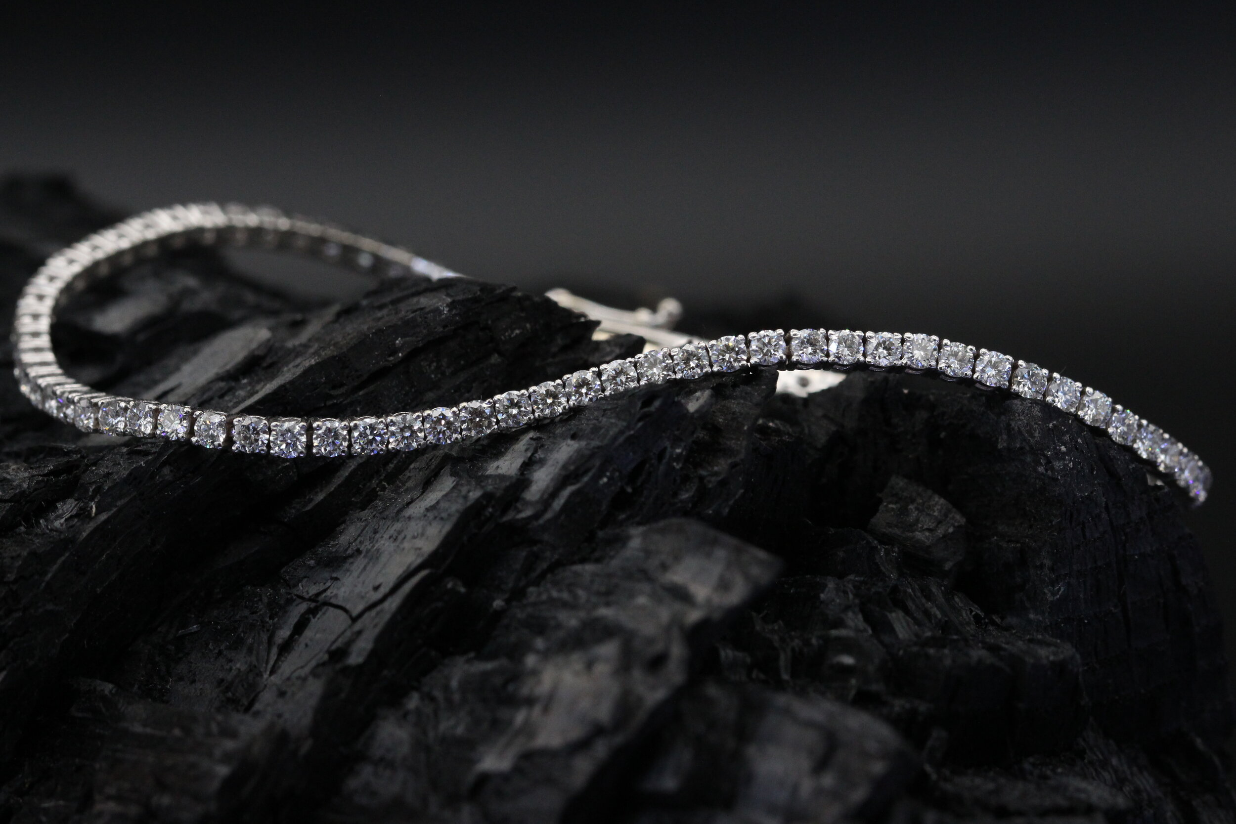 bracelet rivière en diamant naturel 