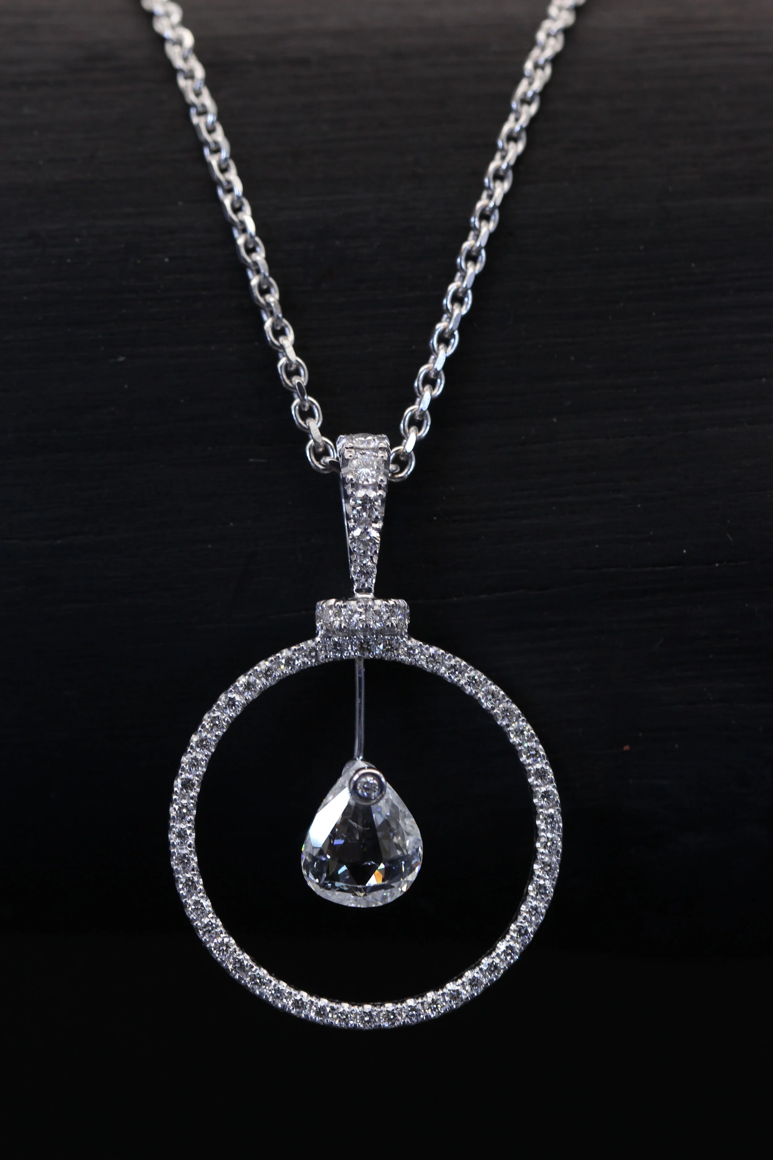 High-End Diamond Pendant by Sagess - Limited Edition