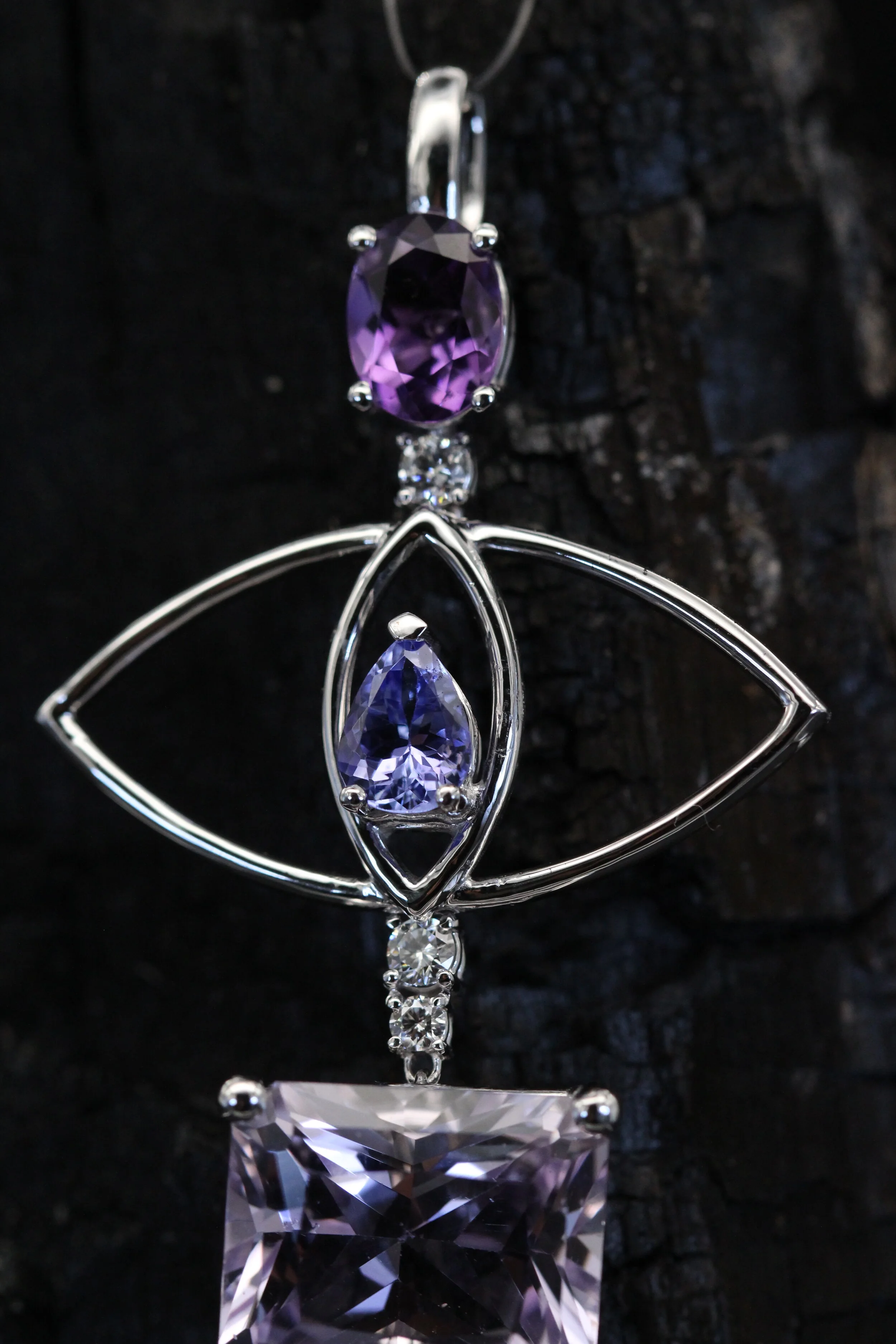 Evil Eye Protection Pendant - Fashion Designer Luxury Jewelry by Sagess