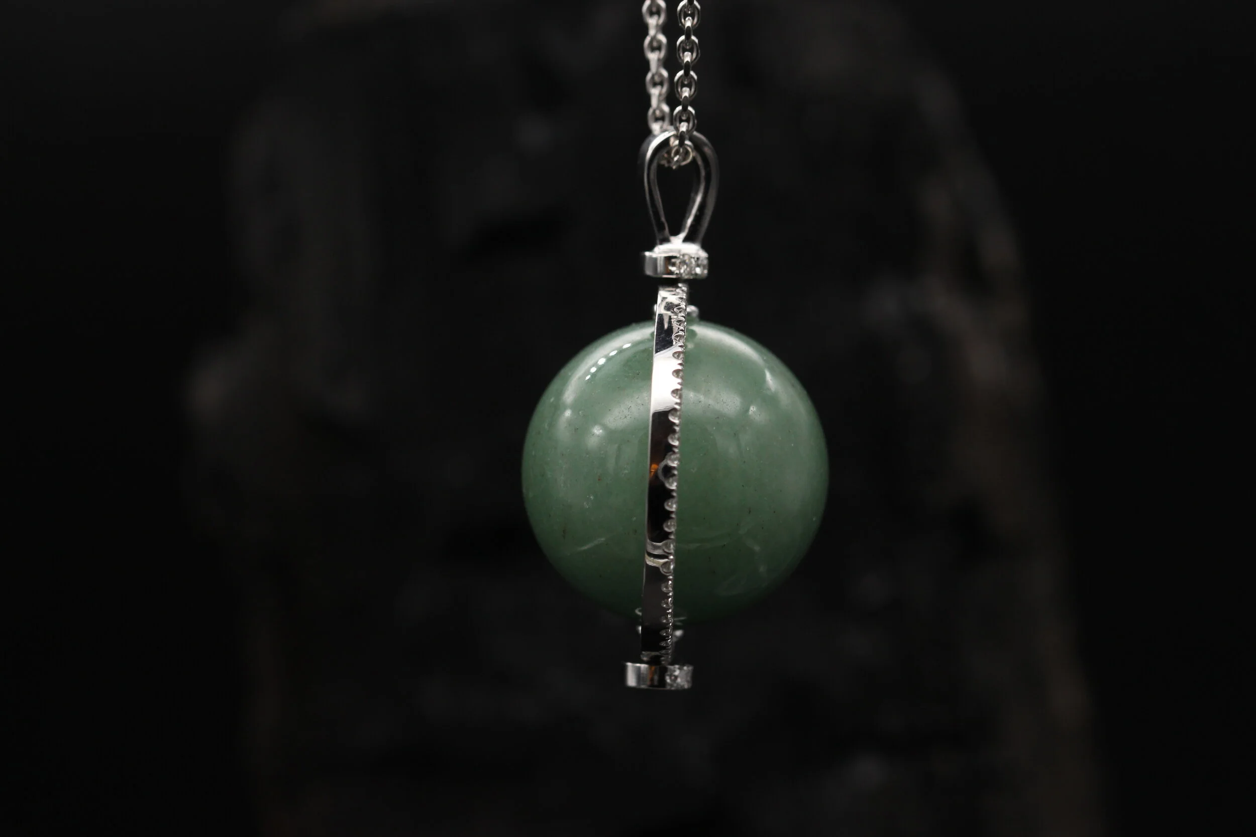 Magic Charms - Green Aventurine &amp; Diamond by Sagess 
