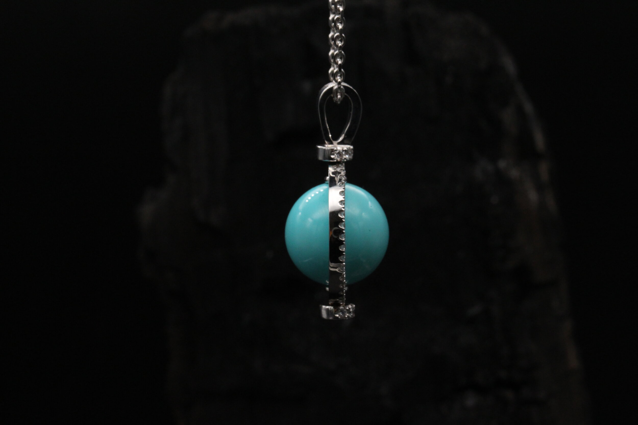 Handcrafted Turquoise Pendant for Protection – Magic Charms by Sagess
