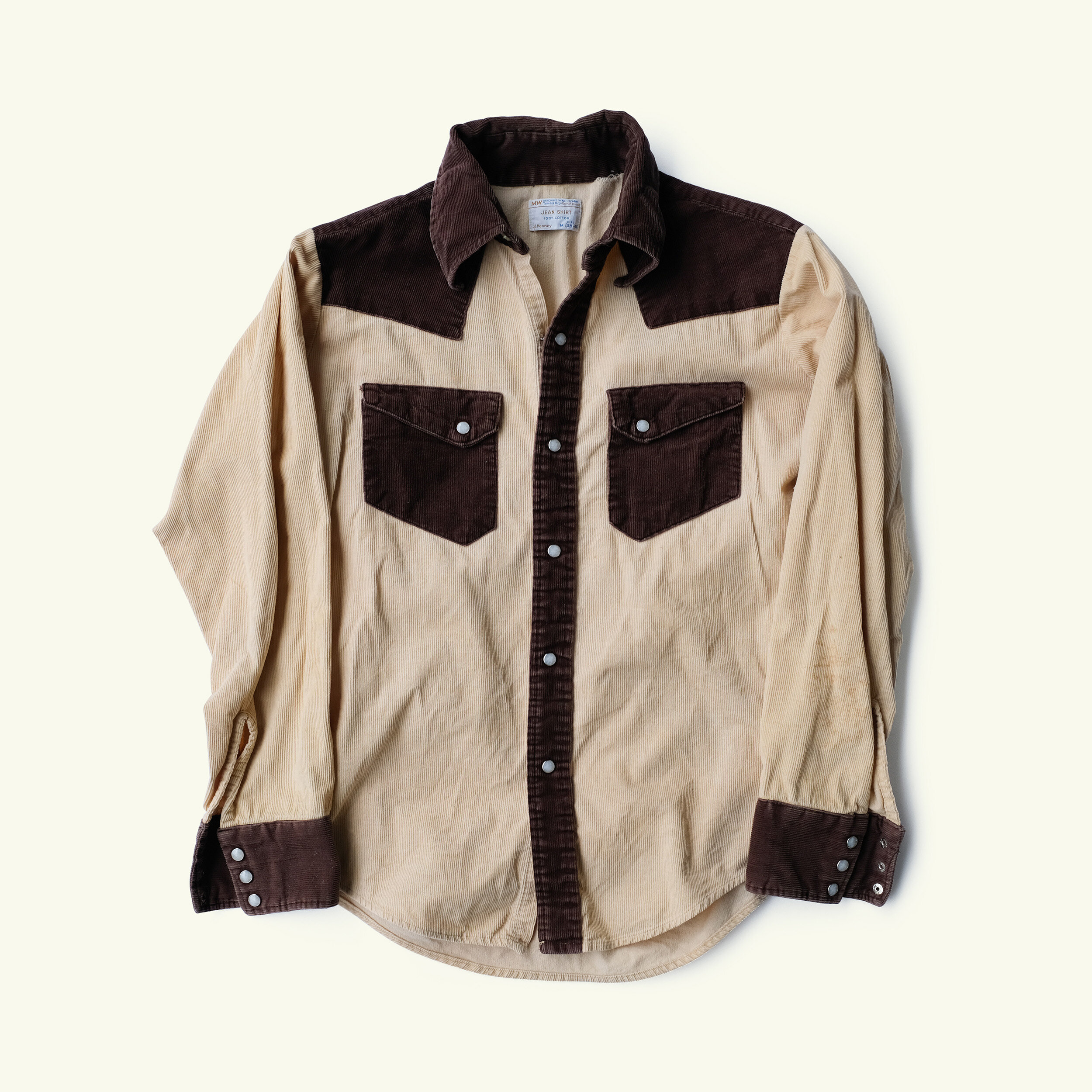  JCPenney corduroy shirt — LE VIF