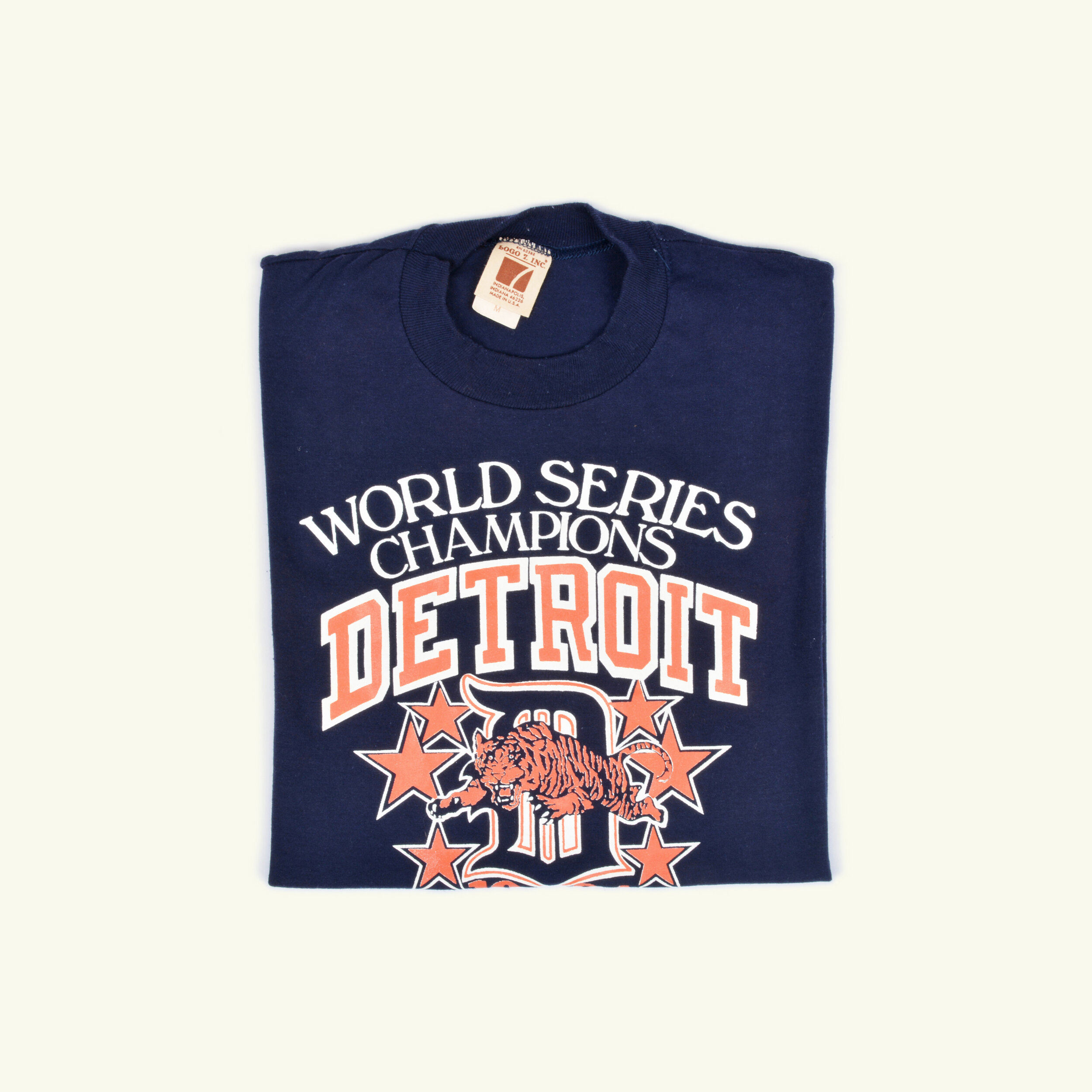 c.1984 World Series Champions Detroit t-shirt — LE VIF