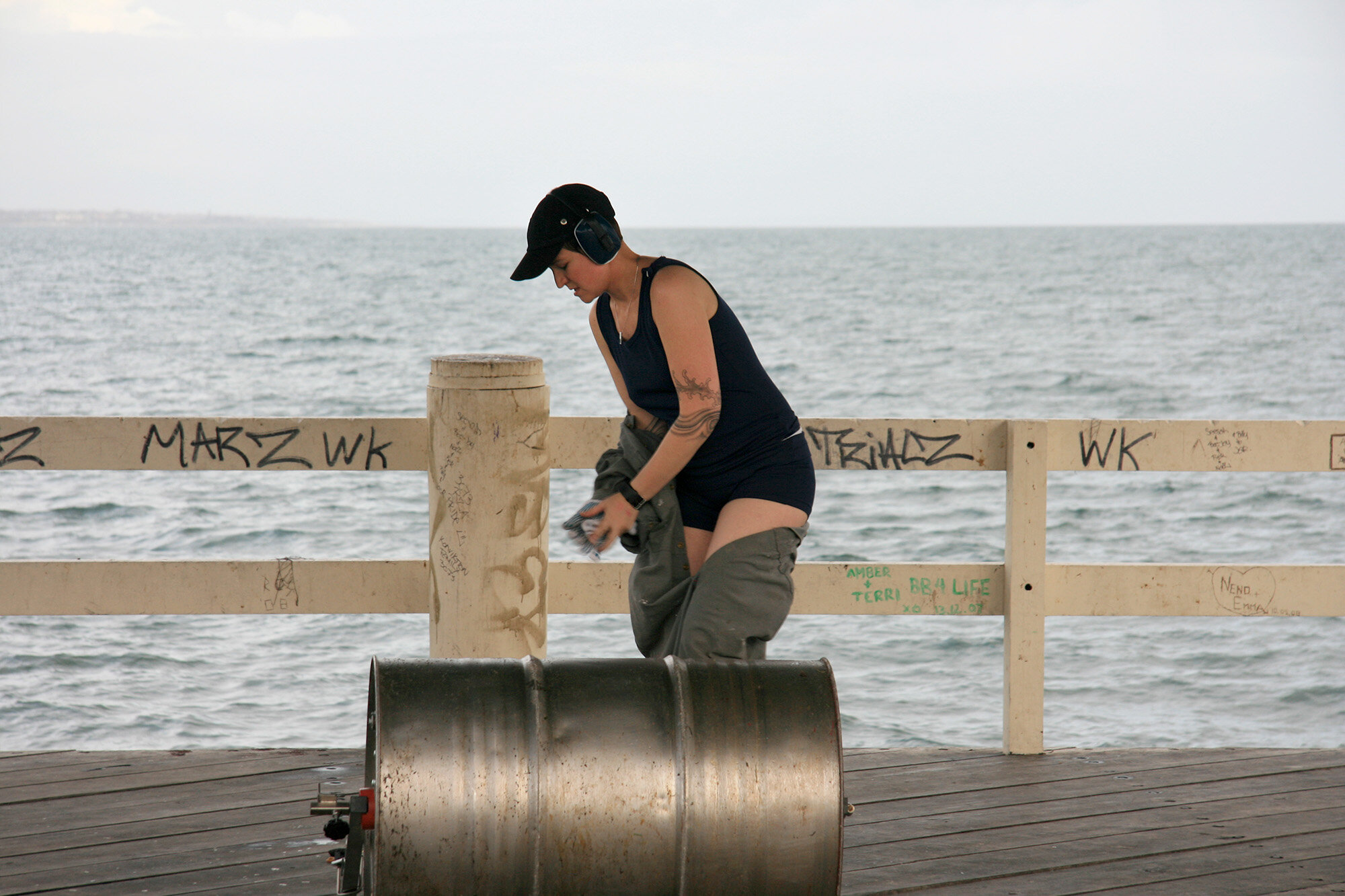 Ekodrum performance walk: City to sea, 27 May 2008. Photo credit - Julia Cole.