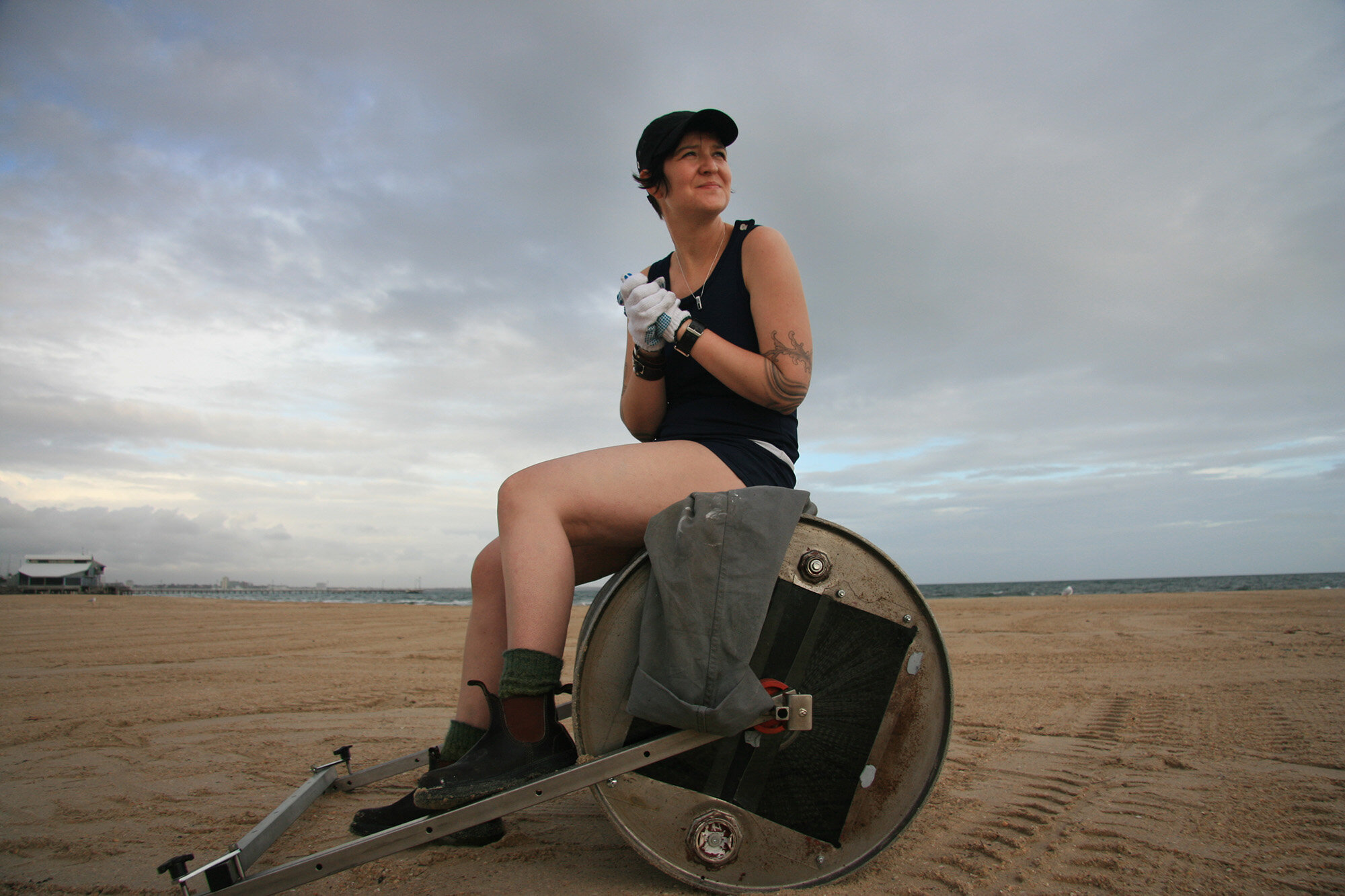 Ekodrum performance walk: City to sea, 27 May 2008. Photo credit - Julia Cole.