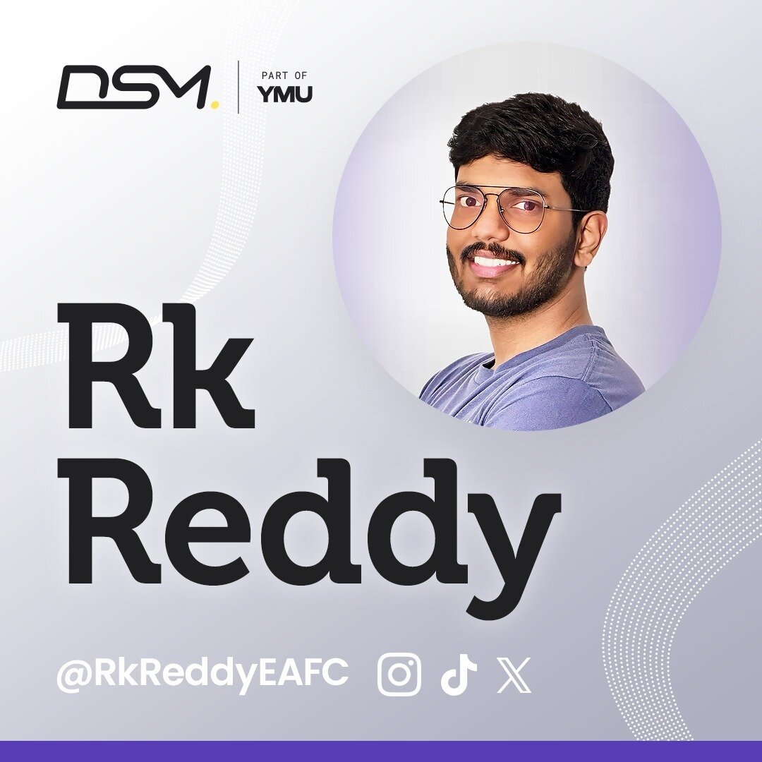 Welcoming a mobile gaming powerhouse 📱

We are absolutely delighted to share that @rkreddyEAFC has signed with #TeamDSM 🔥

🔗 Check out all of Reddy&rsquo;s socials via the link in our bio!

#Gaming #Mobile #EAFC#EAFC