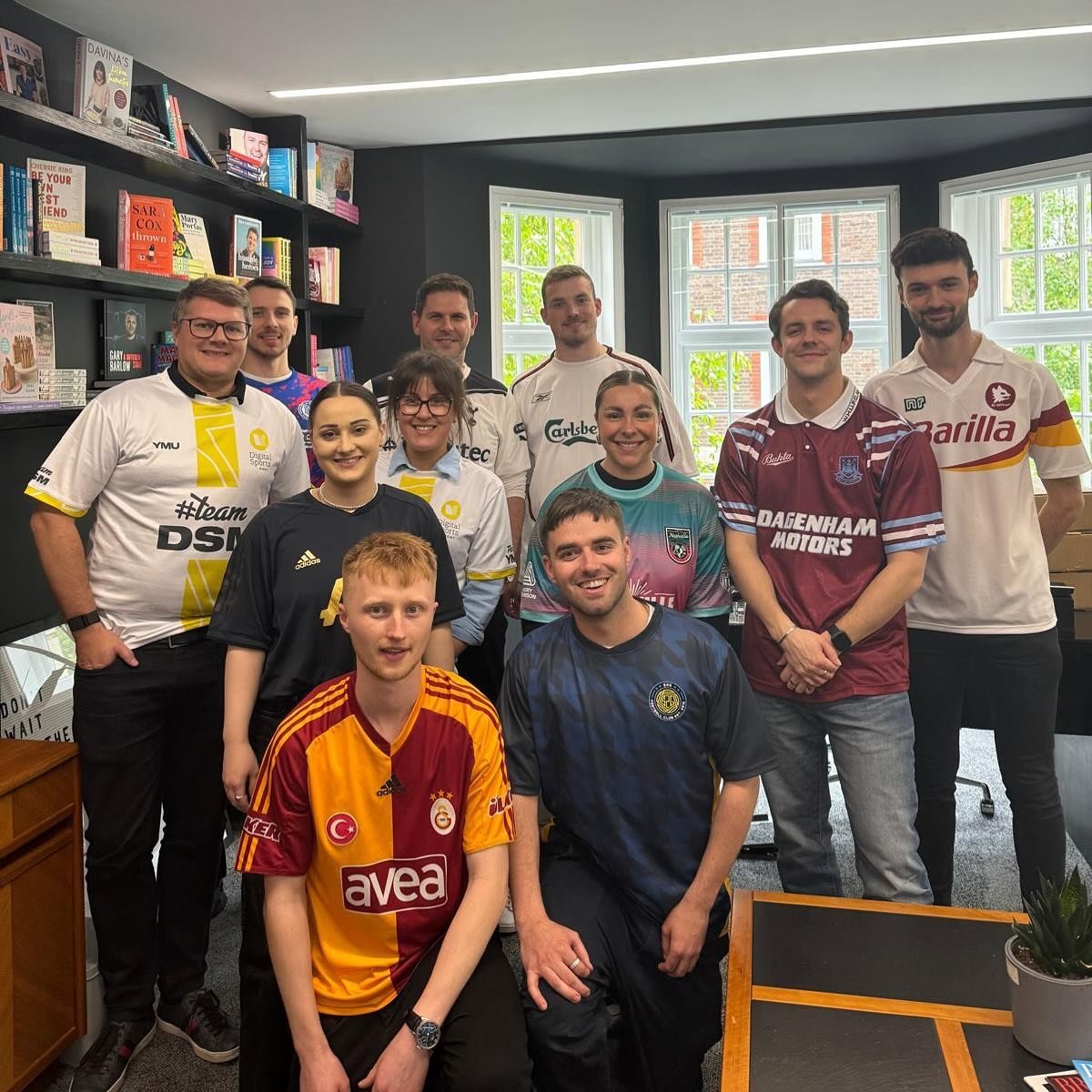Football Shirt Friday ⚽🚀

#TeamDSM are once again taking part in #footballshirtfriday this year as we celebrate some of our favourite strips from over the years. 

Get involved by wearing your favourite shirt, posting on social media and donating &p