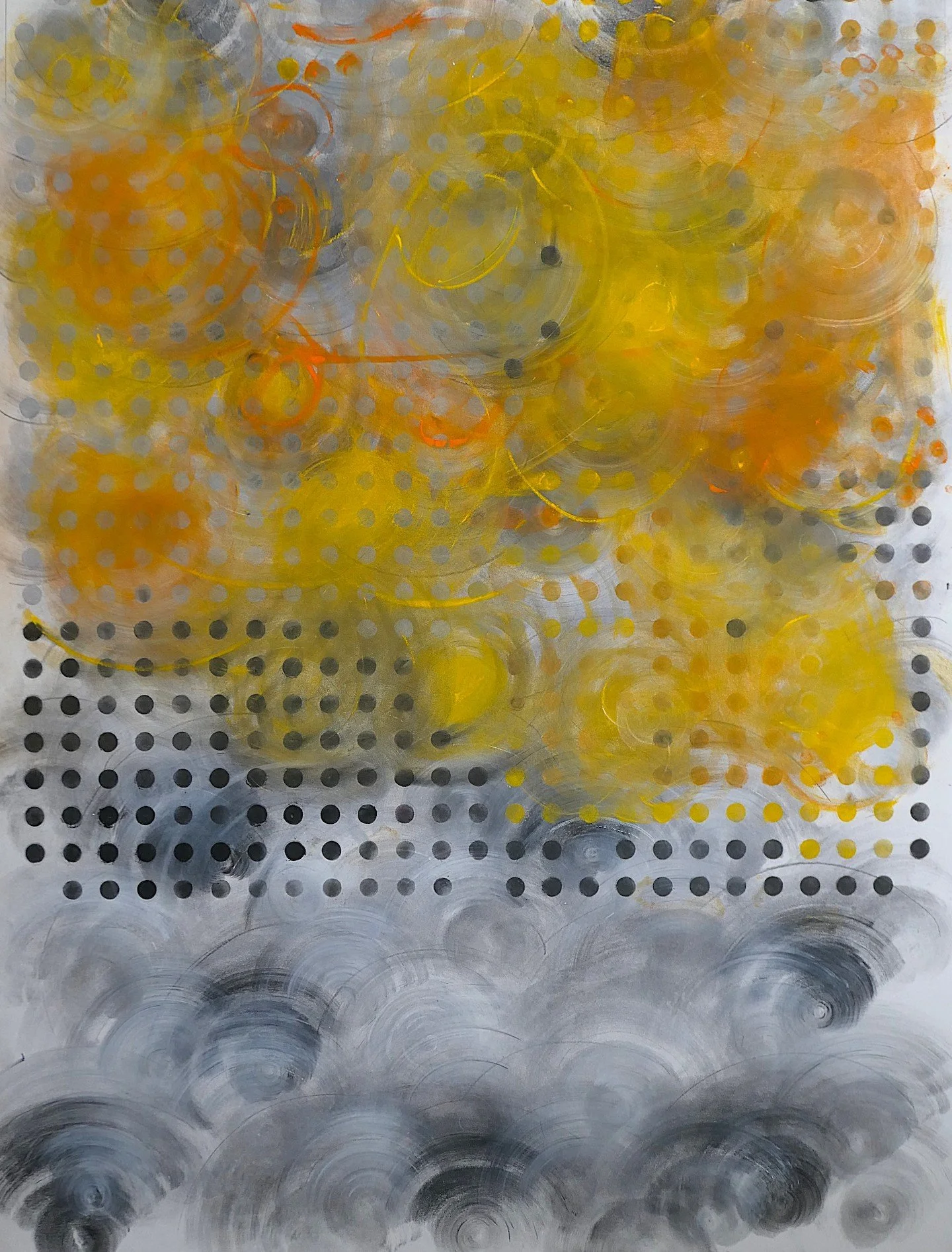  2000  140 x 106 cm  Diverse Kreiden auf Papier 