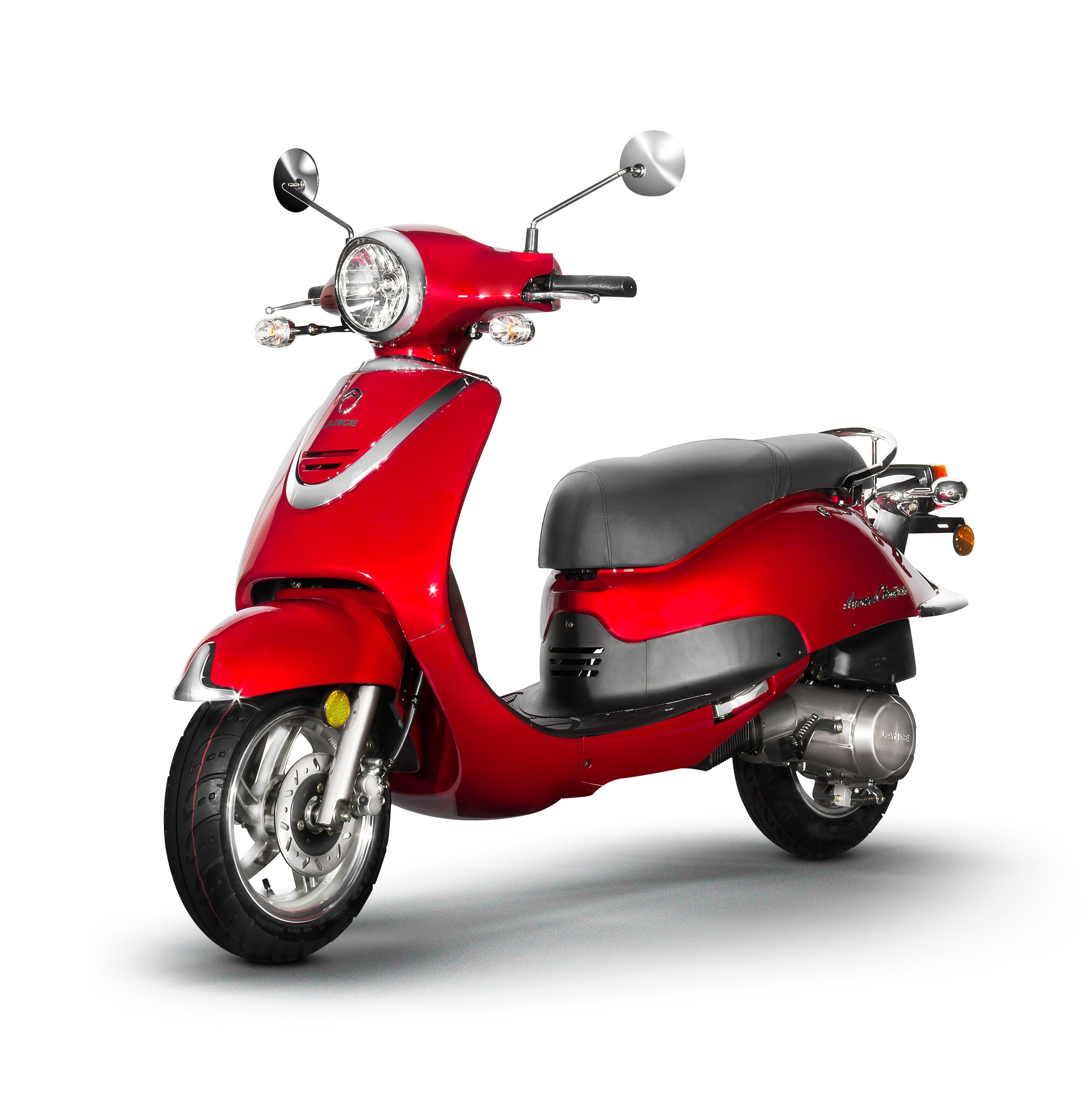 2026 Lance Havana Classic 125 scooter — front three-quarter view 2