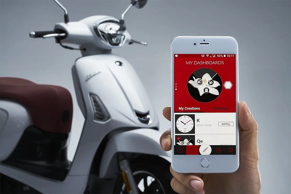 2026 Kymco Like 150i ABS scooter — left-side view 3