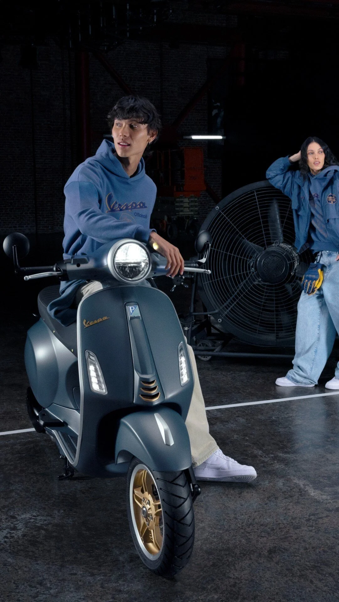 2026 Vespa Primavera 50 scooter — close-up styling detail 4