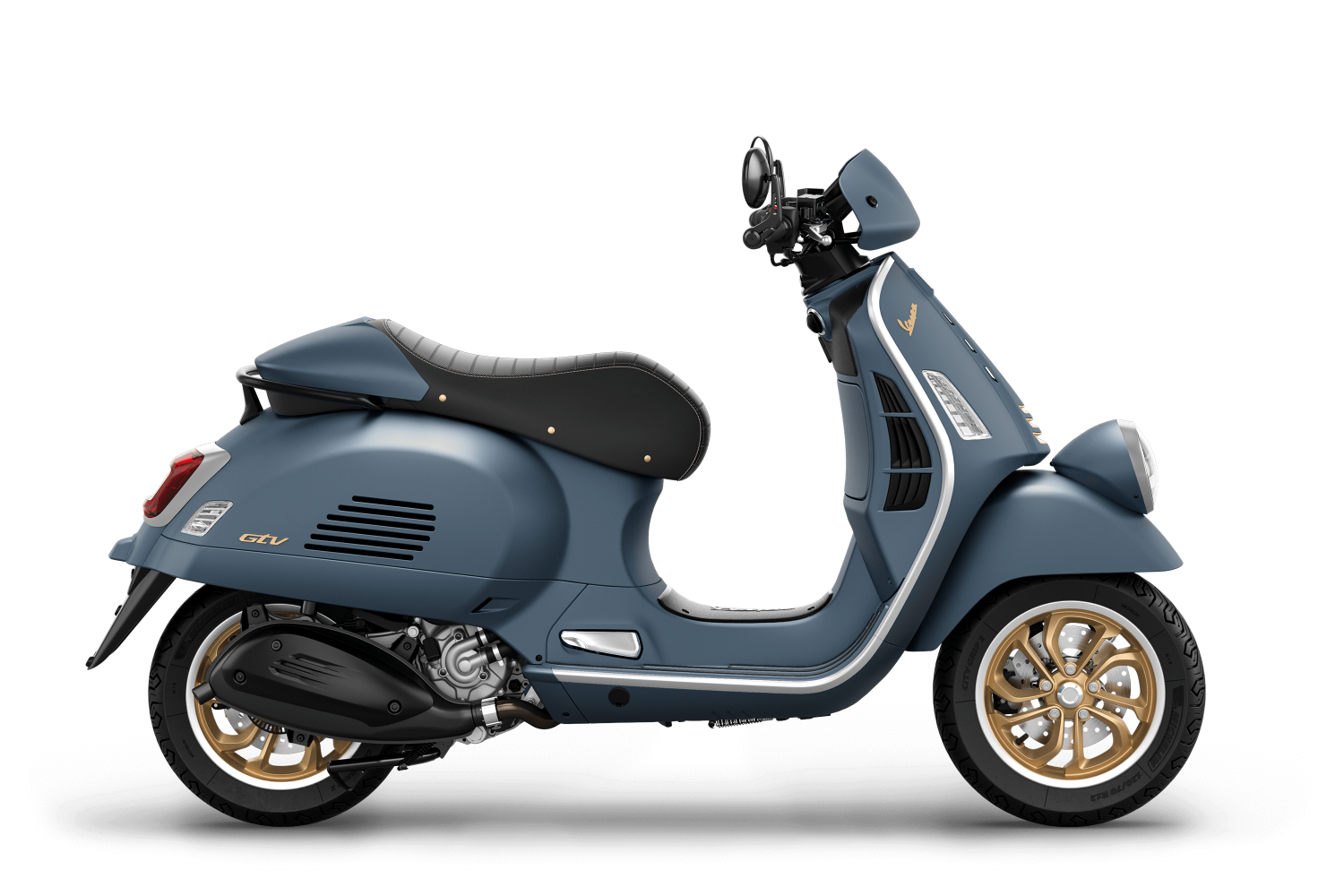 2026 Vespa GTV 310 scooter — side profile view