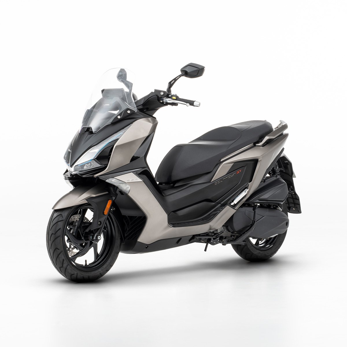 2026 Kymco Downtown GT 125i scooter — right-side view