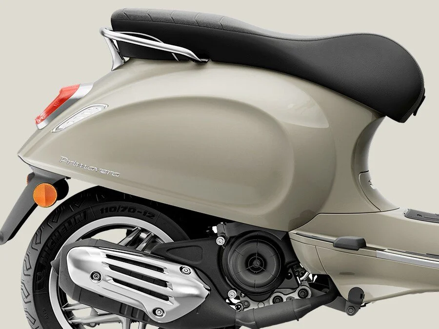 2026 Vespa Primavera 50 scooter — left-side view 2
