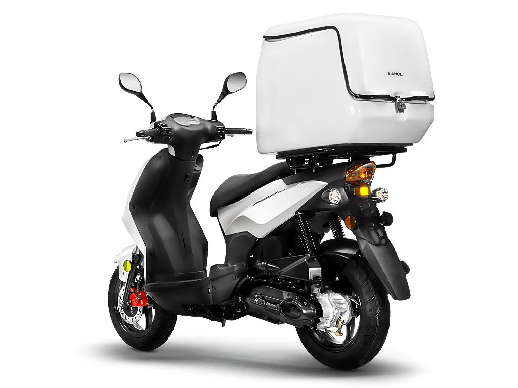 2026 Lance PCH 50 Delivery scooter — left-side view 2