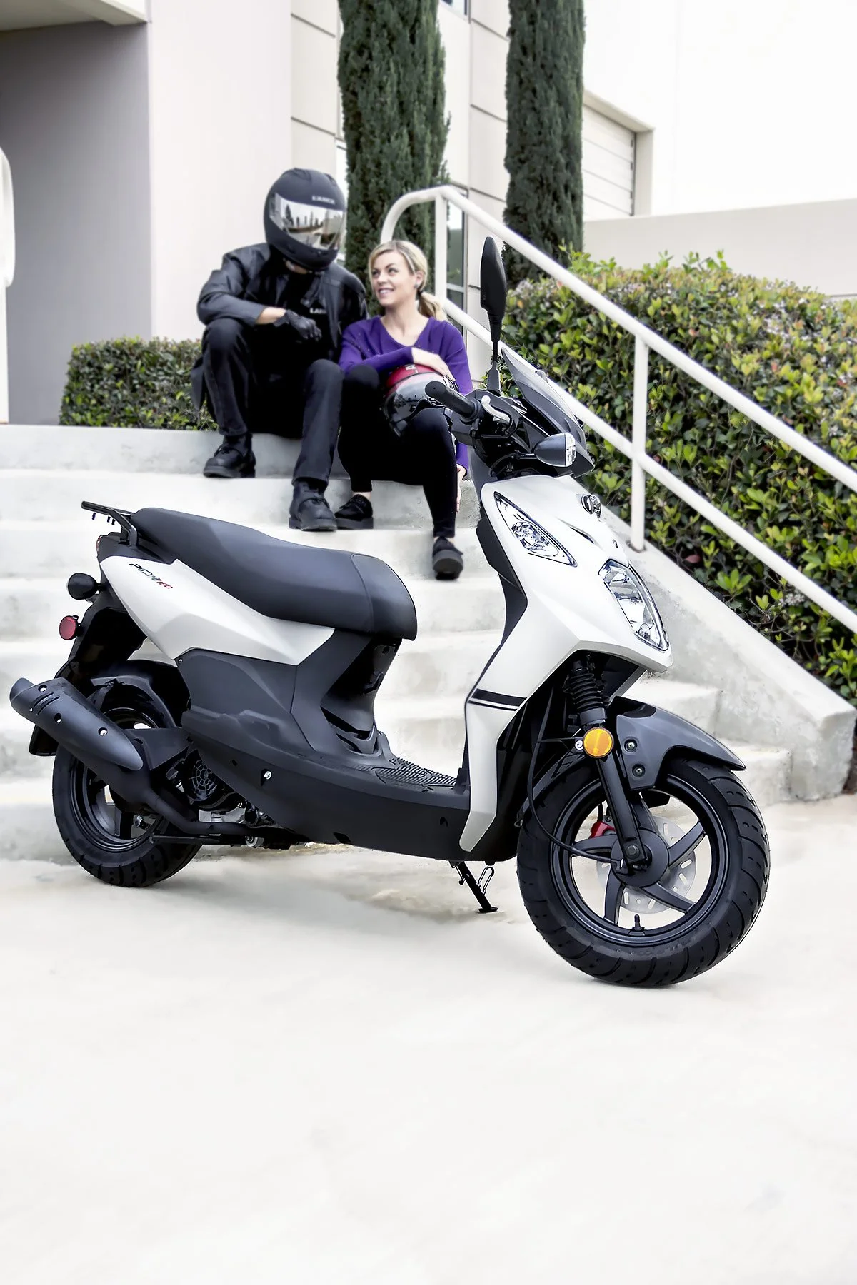 2026 Lance PCH 200i scooter — full-length studio view 2