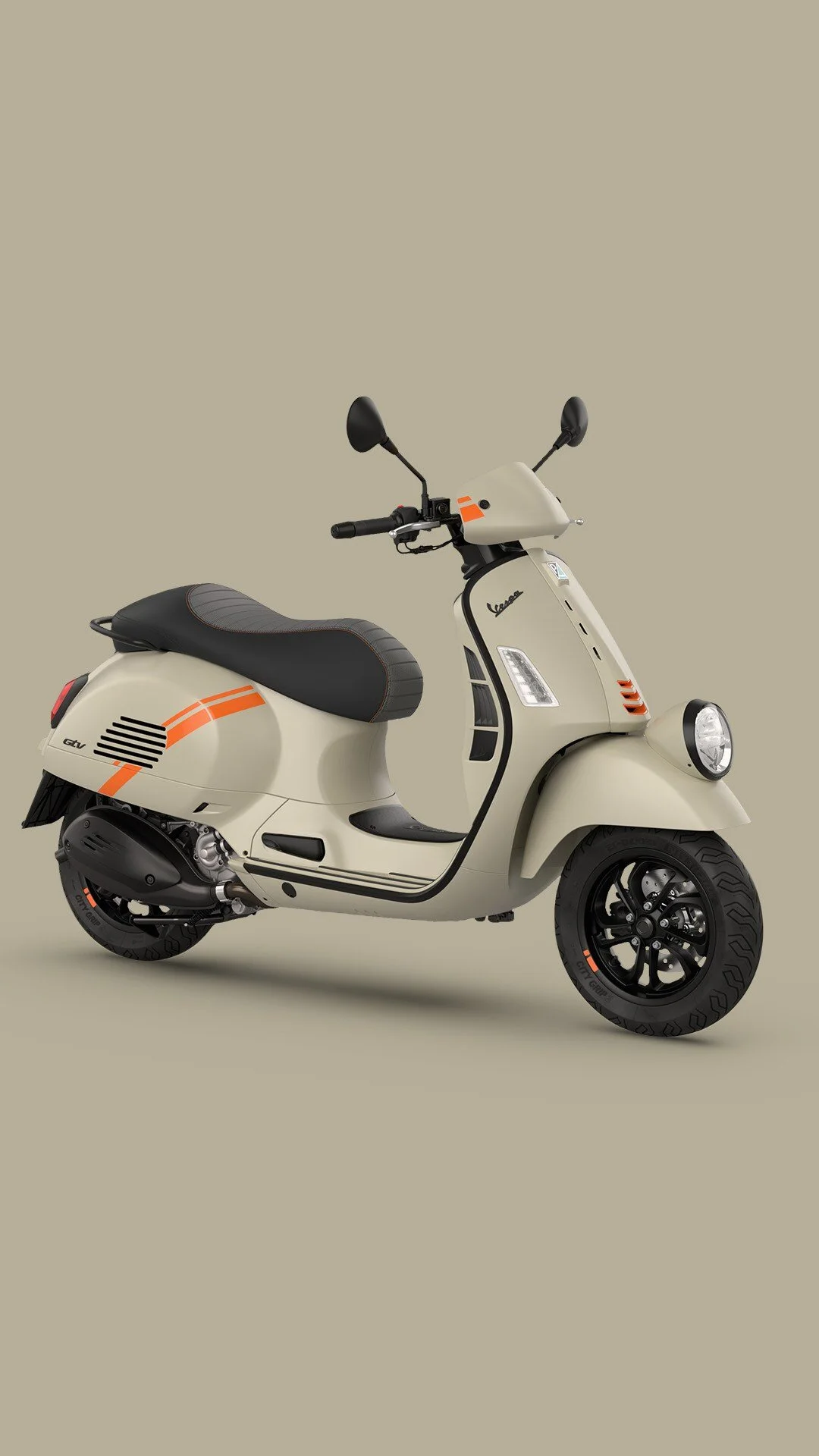 2026 Vespa GTV 310 scooter — rear view