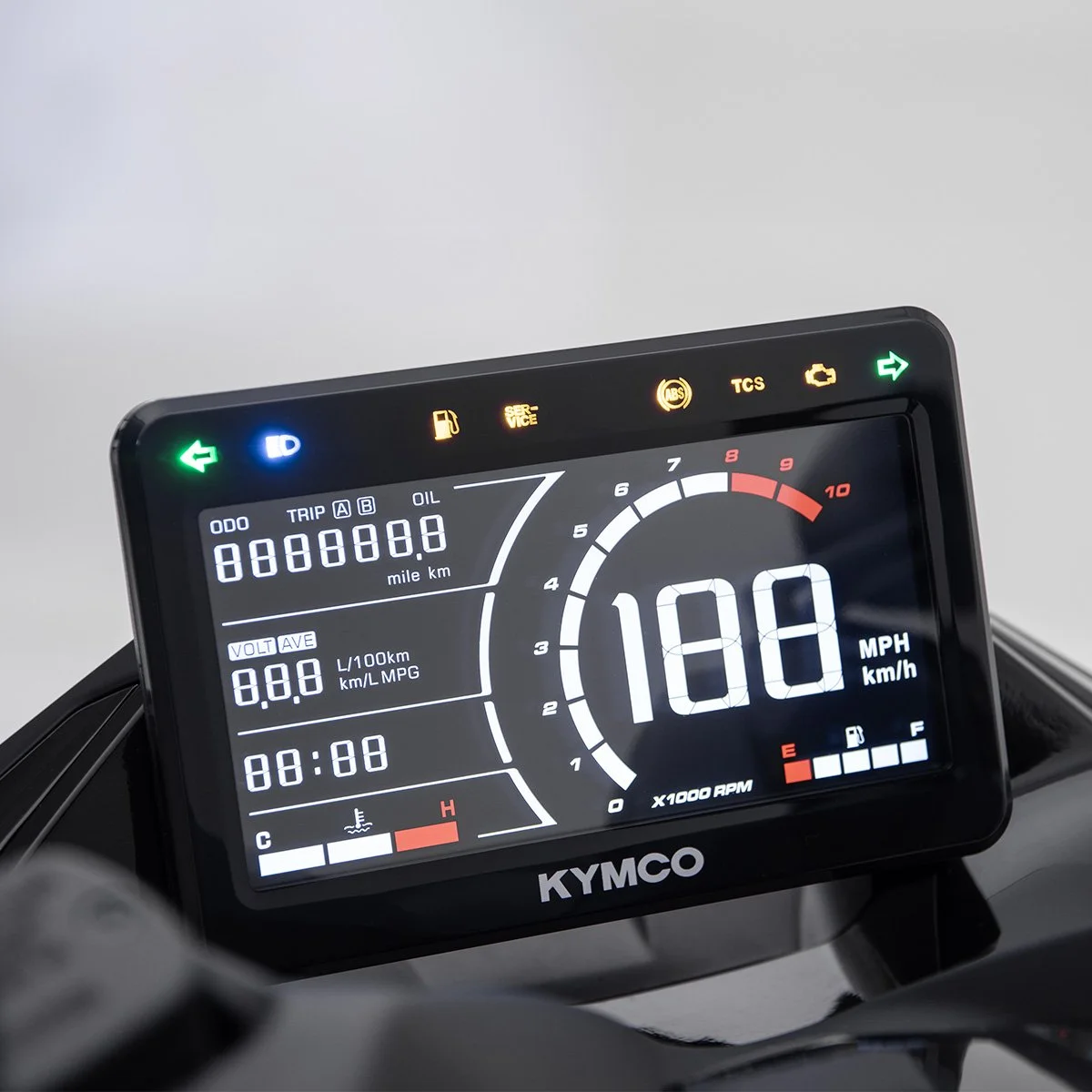 2026 Kymco Downtown GT 125i scooter — close-up styling detail