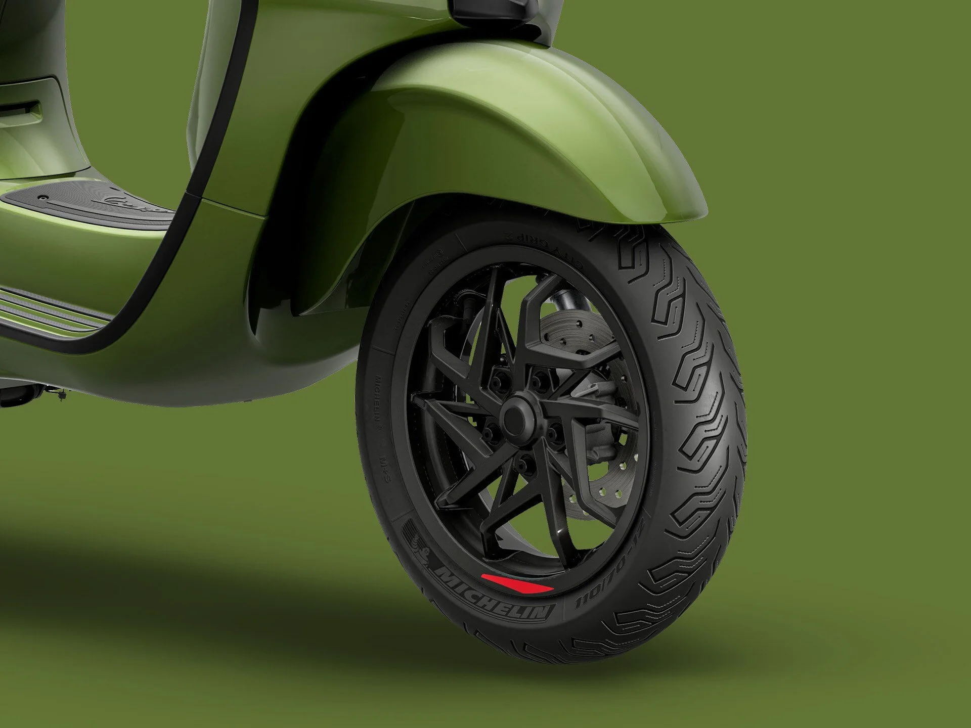 2026 Vespa Sprint S 50 scooter — three-quarter rear view