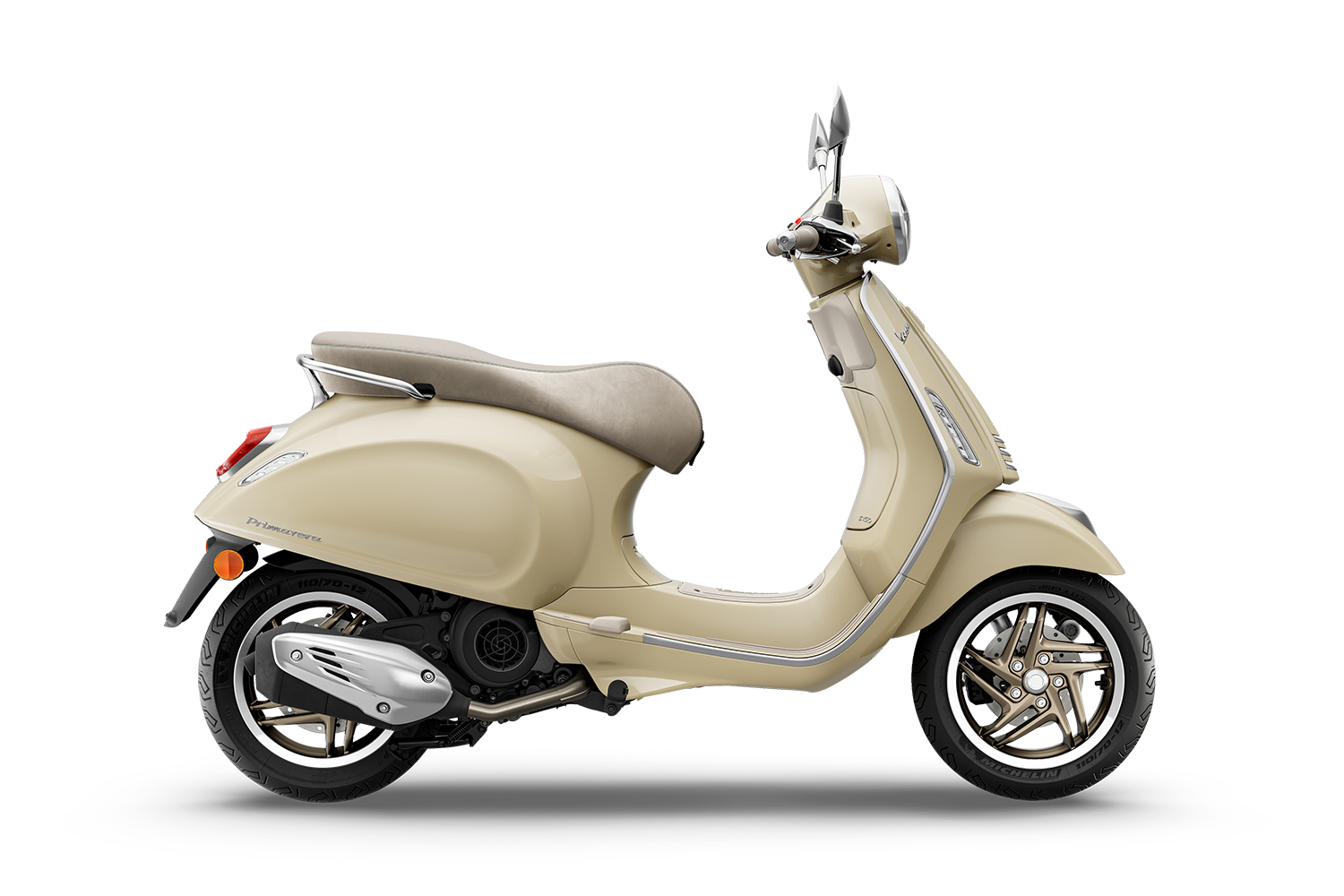 2026 Vespa Primavera 150 scooter — side profile view