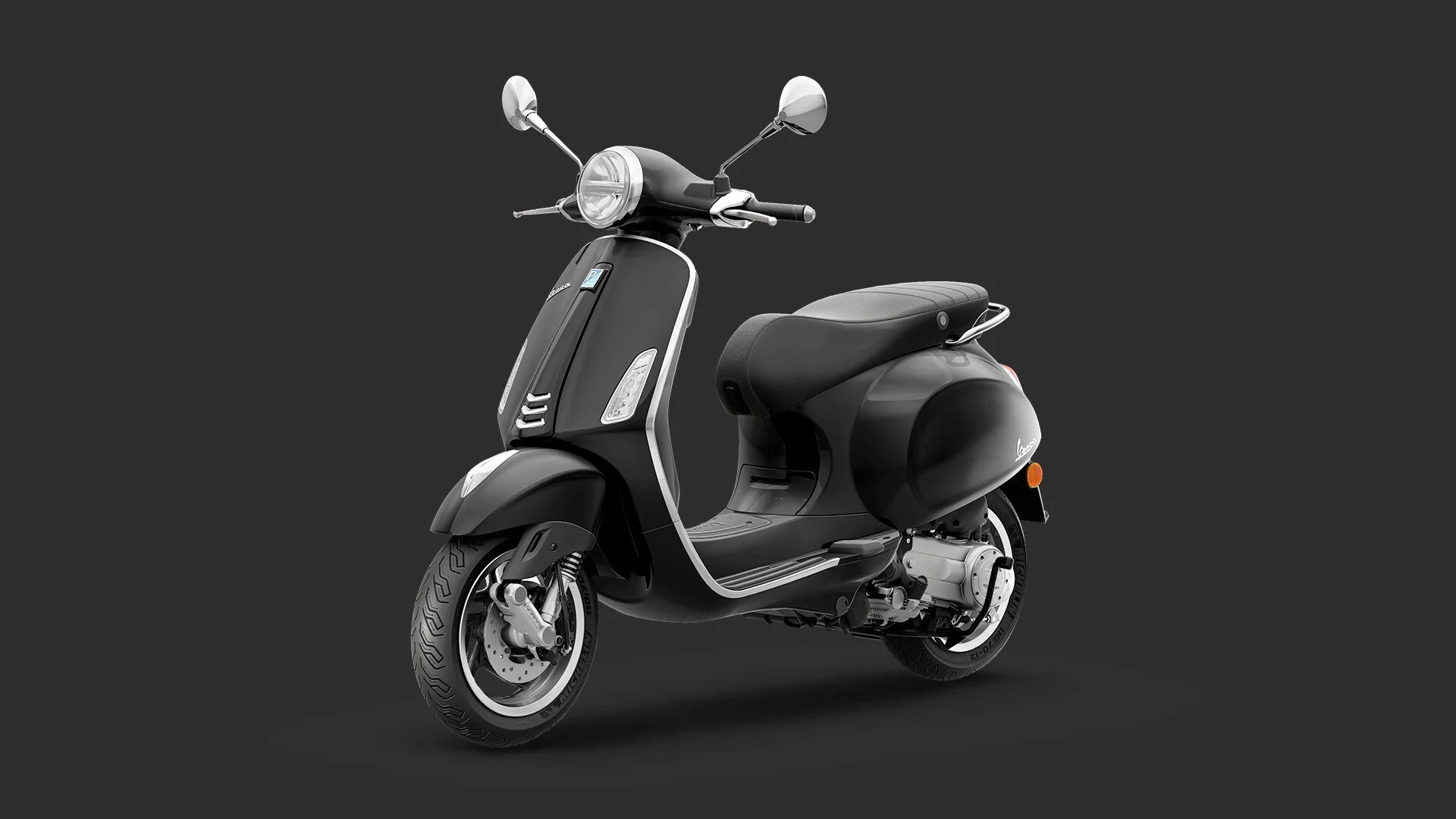 2026 Vespa Primavera 50 scooter — side profile view 2