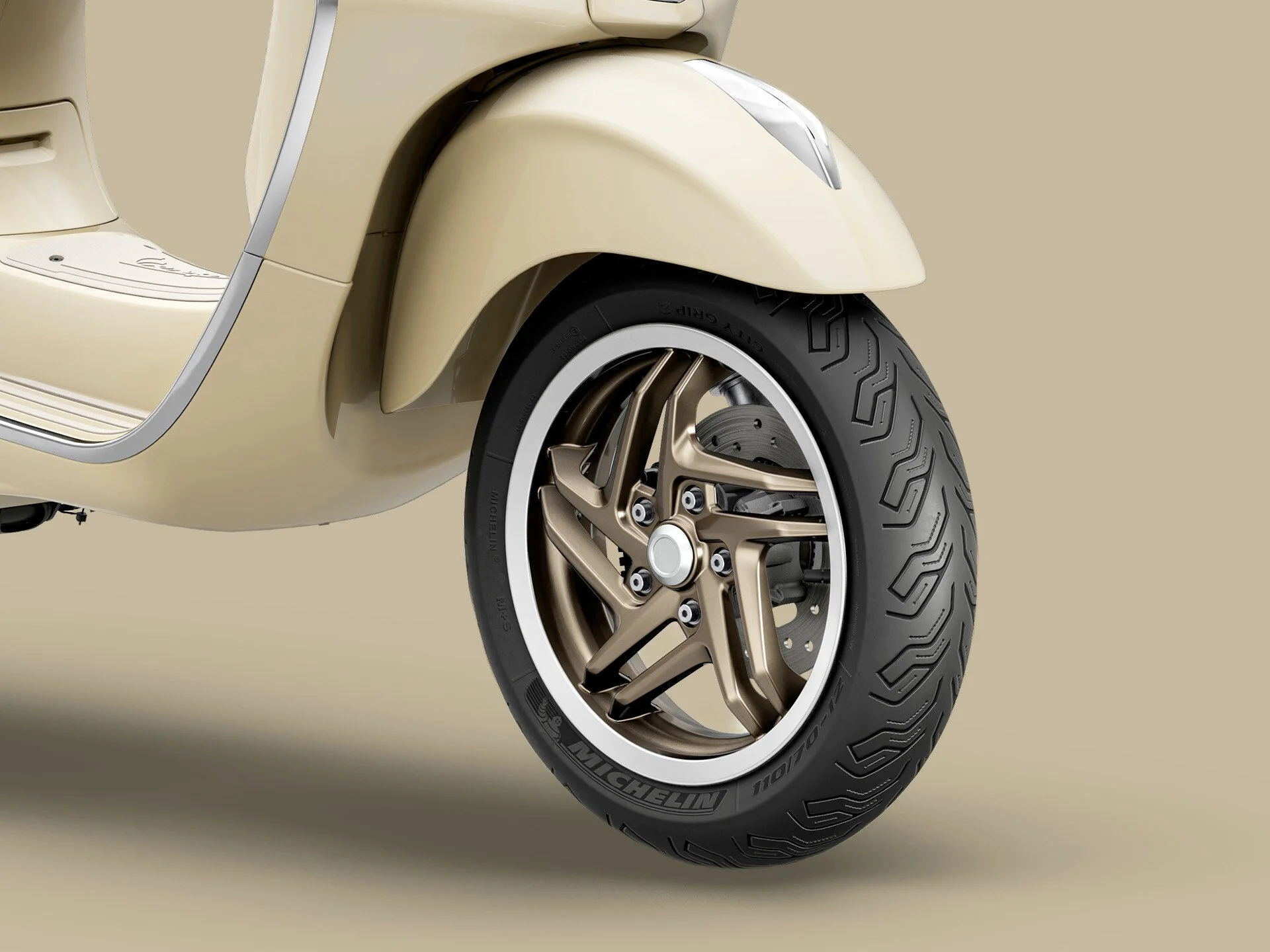 2026 Vespa Primavera 50 scooter — right-side view 3