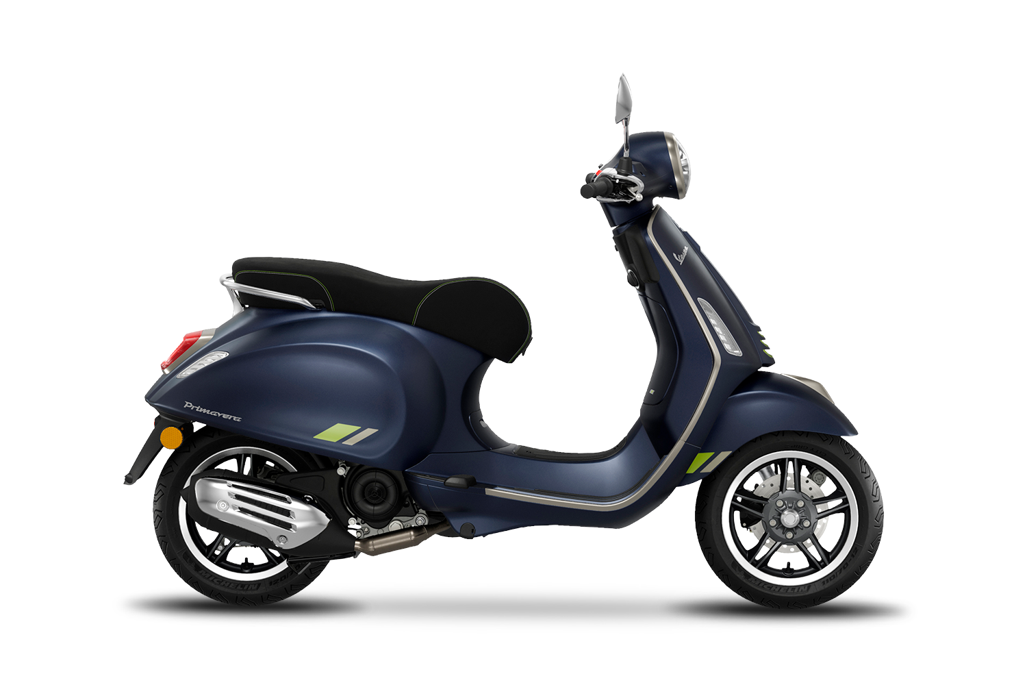 2026 Vespa Primavera 50 scooter — front three-quarter view