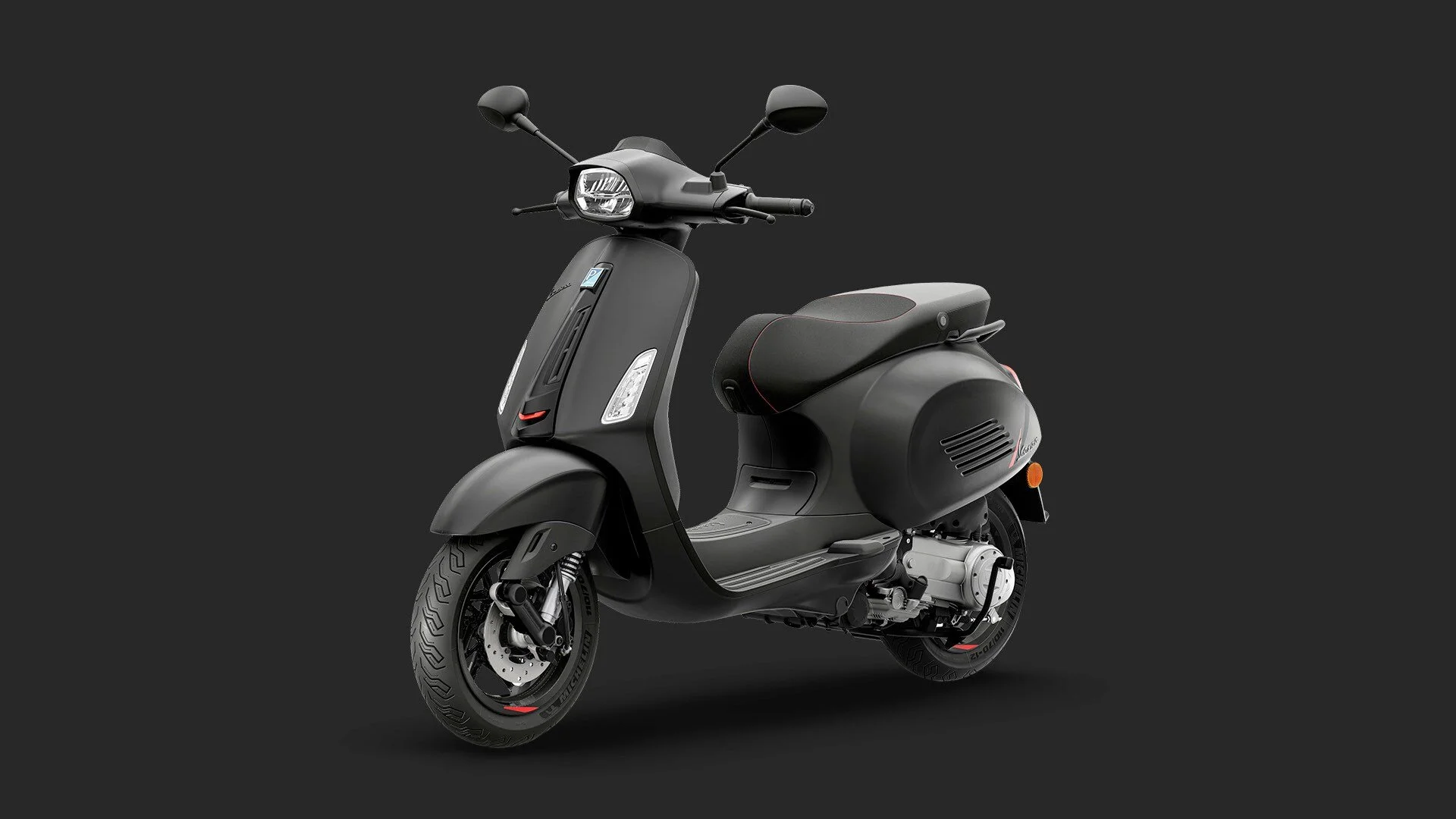 2026 Vespa Sprint S 50 scooter — front three-quarter view
