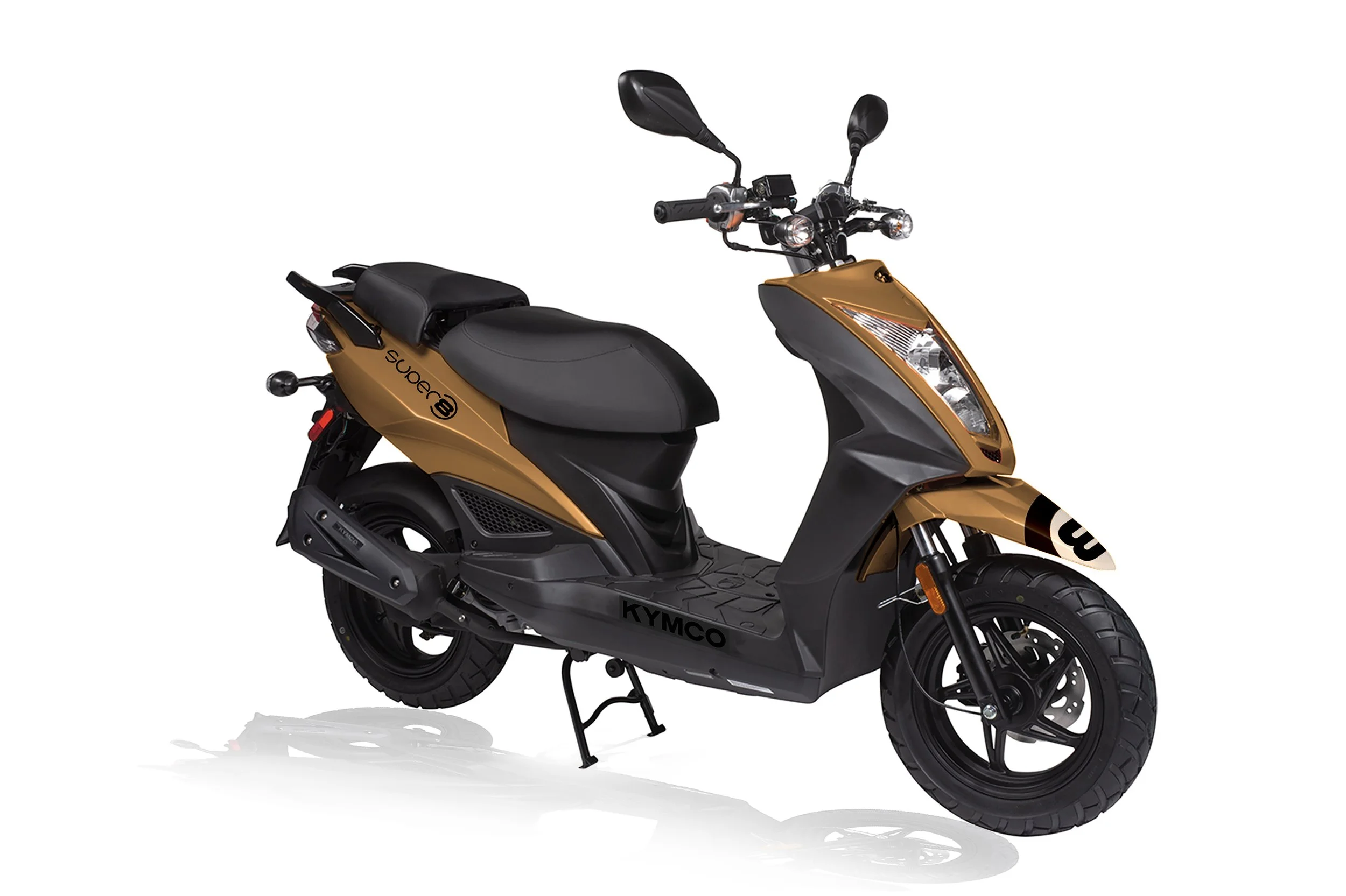 2026 Kymco Super 8 50x scooter — front three-quarter view 2