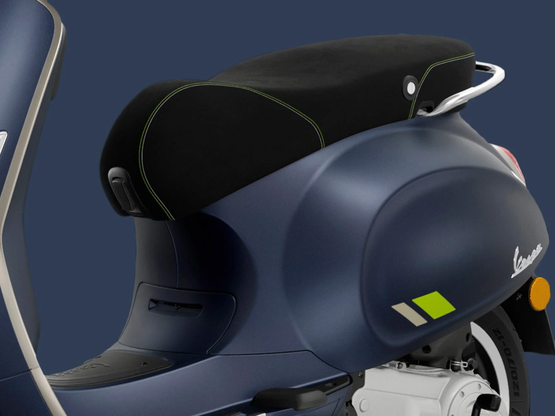 2026 Vespa Primavera 50 scooter — side profile view 7