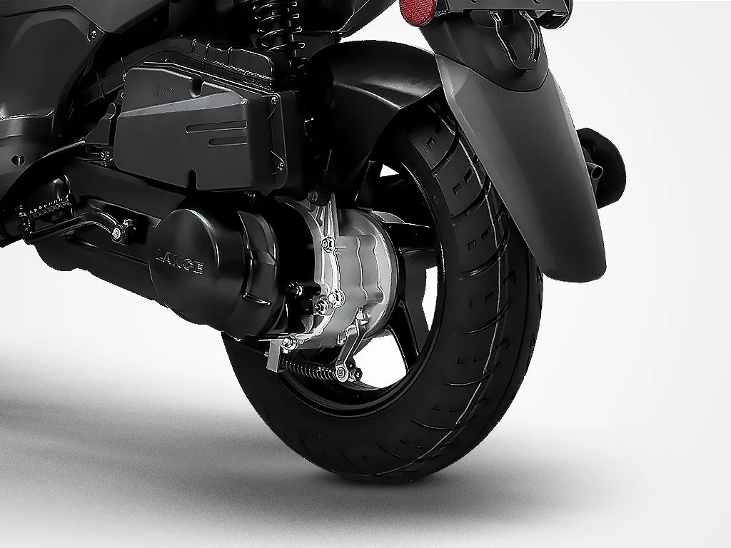 2026 Lance PCH 50 Delivery scooter — three-quarter rear view